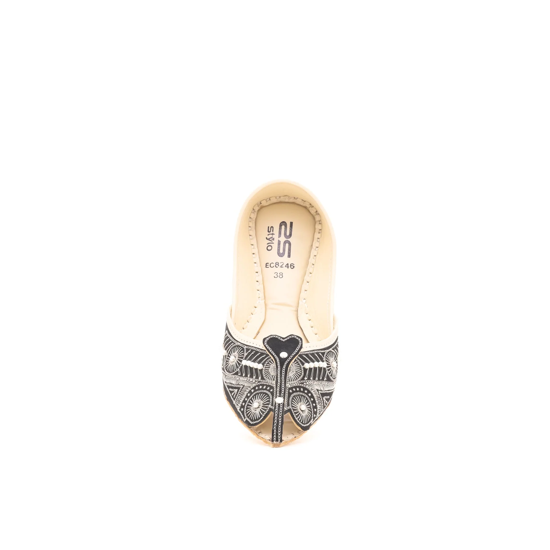 Black Casual Khussa EC8246 - Image 3