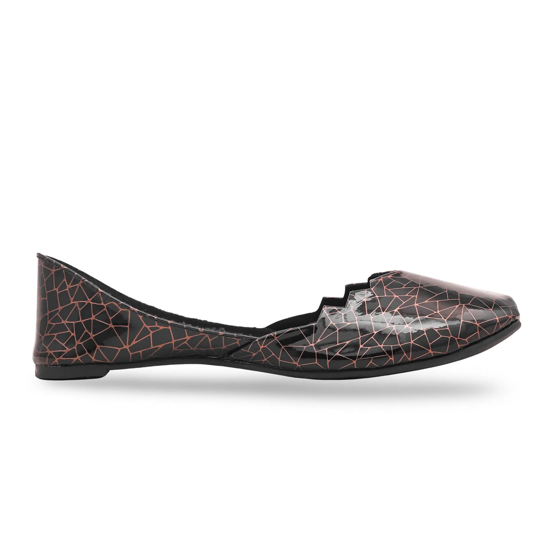 Black Casual Khussa EC8358