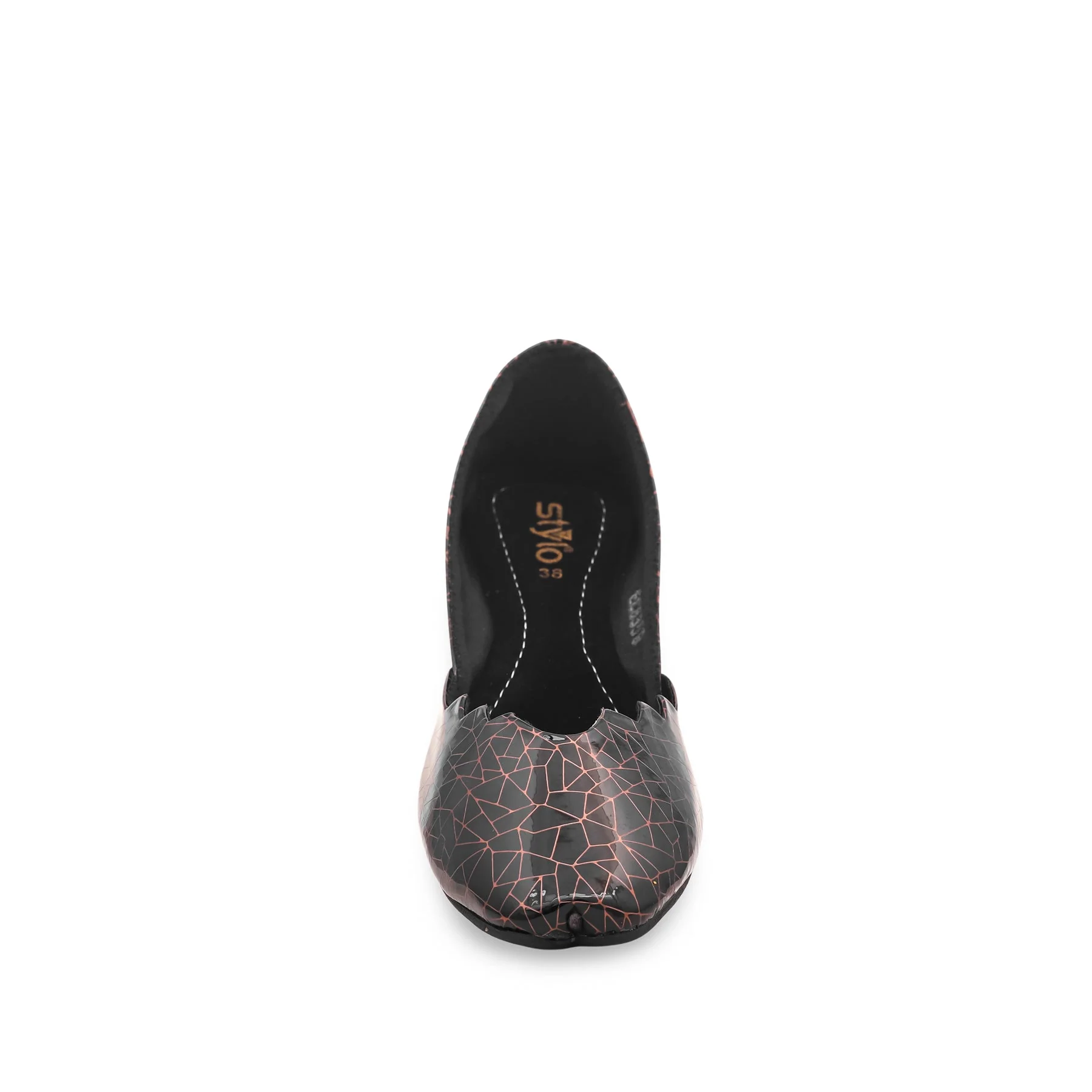 Black Casual Khussa EC8358 - Image 3