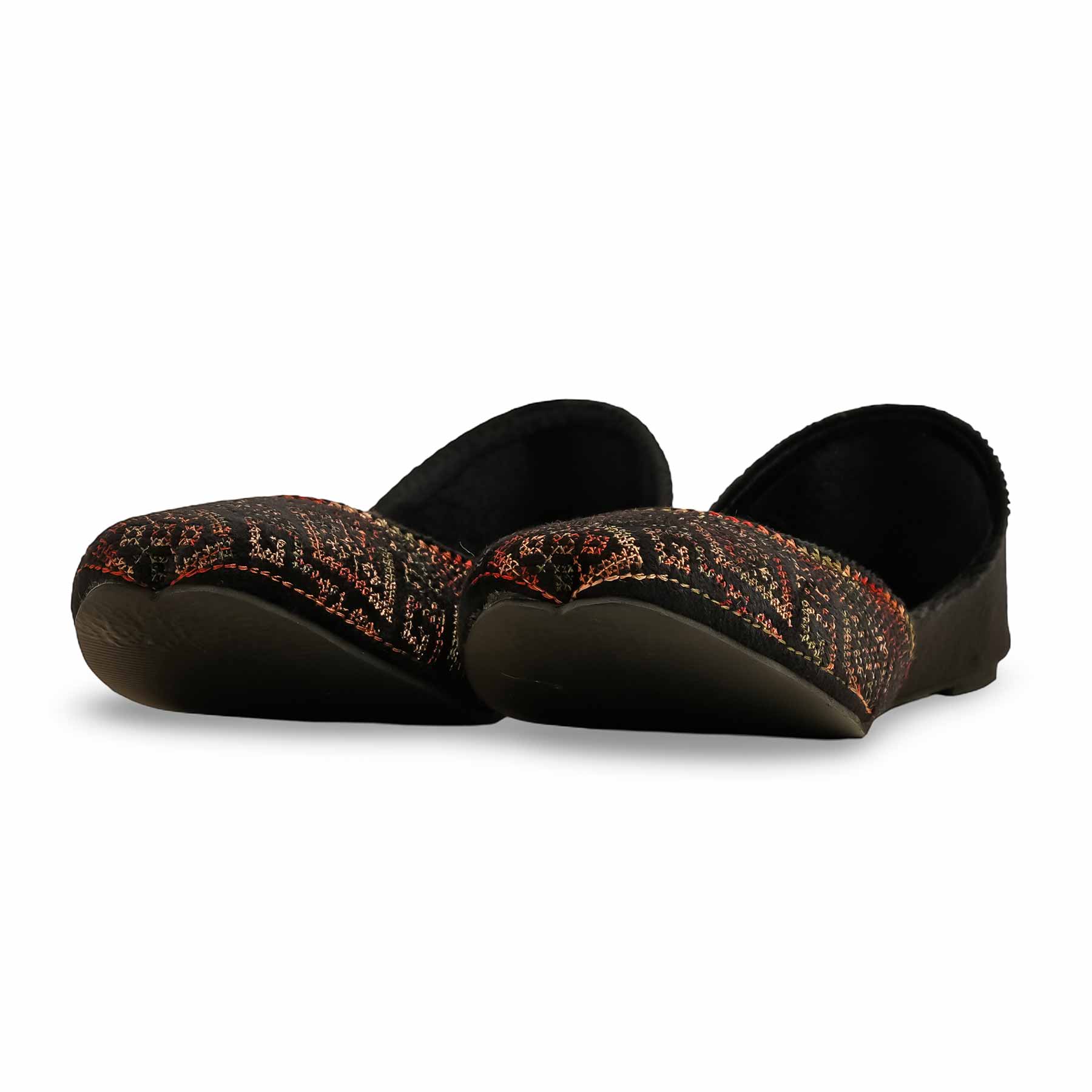Black Casual Khussa EC8576 - Image 3
