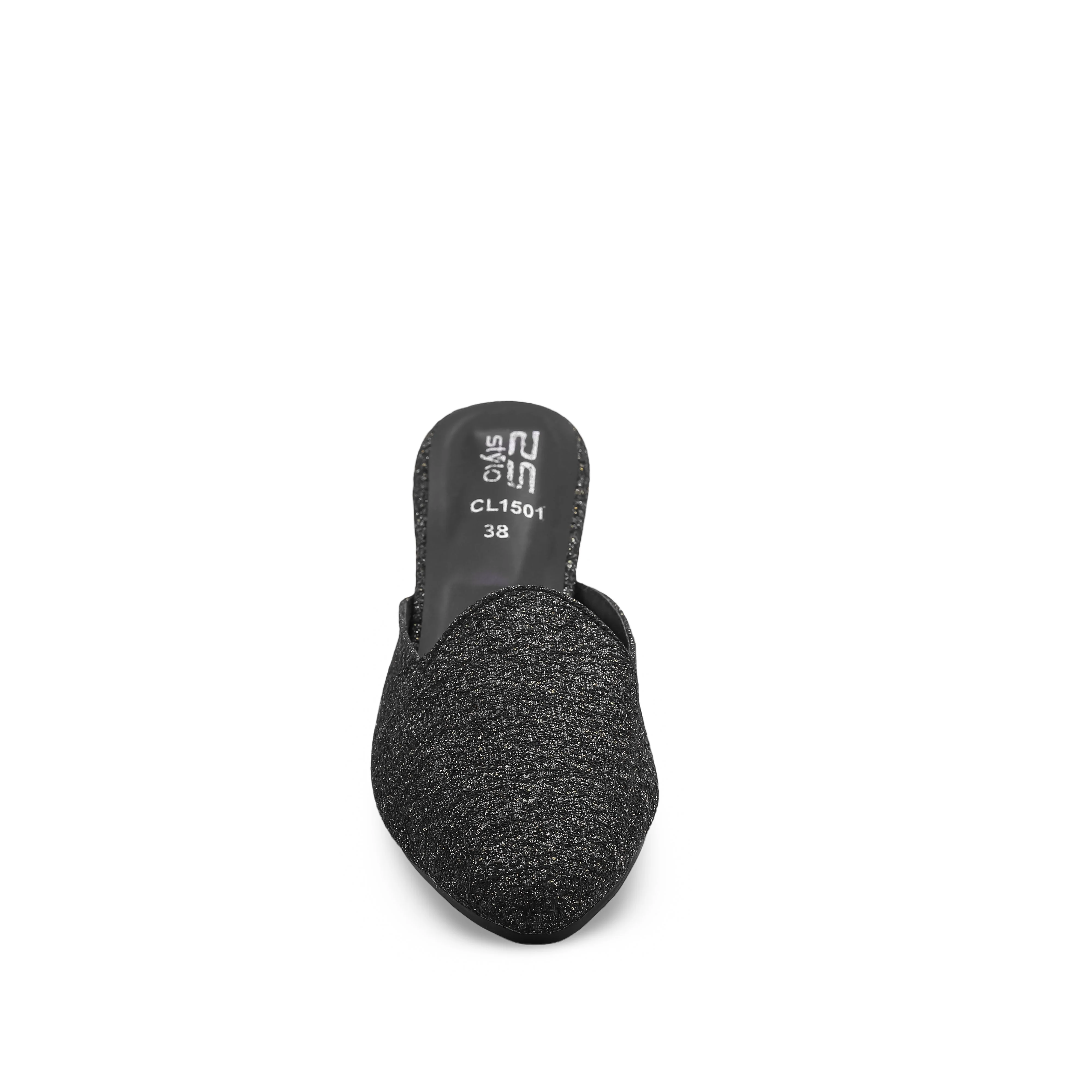 Black Casual Mule CL1501 - Image 3