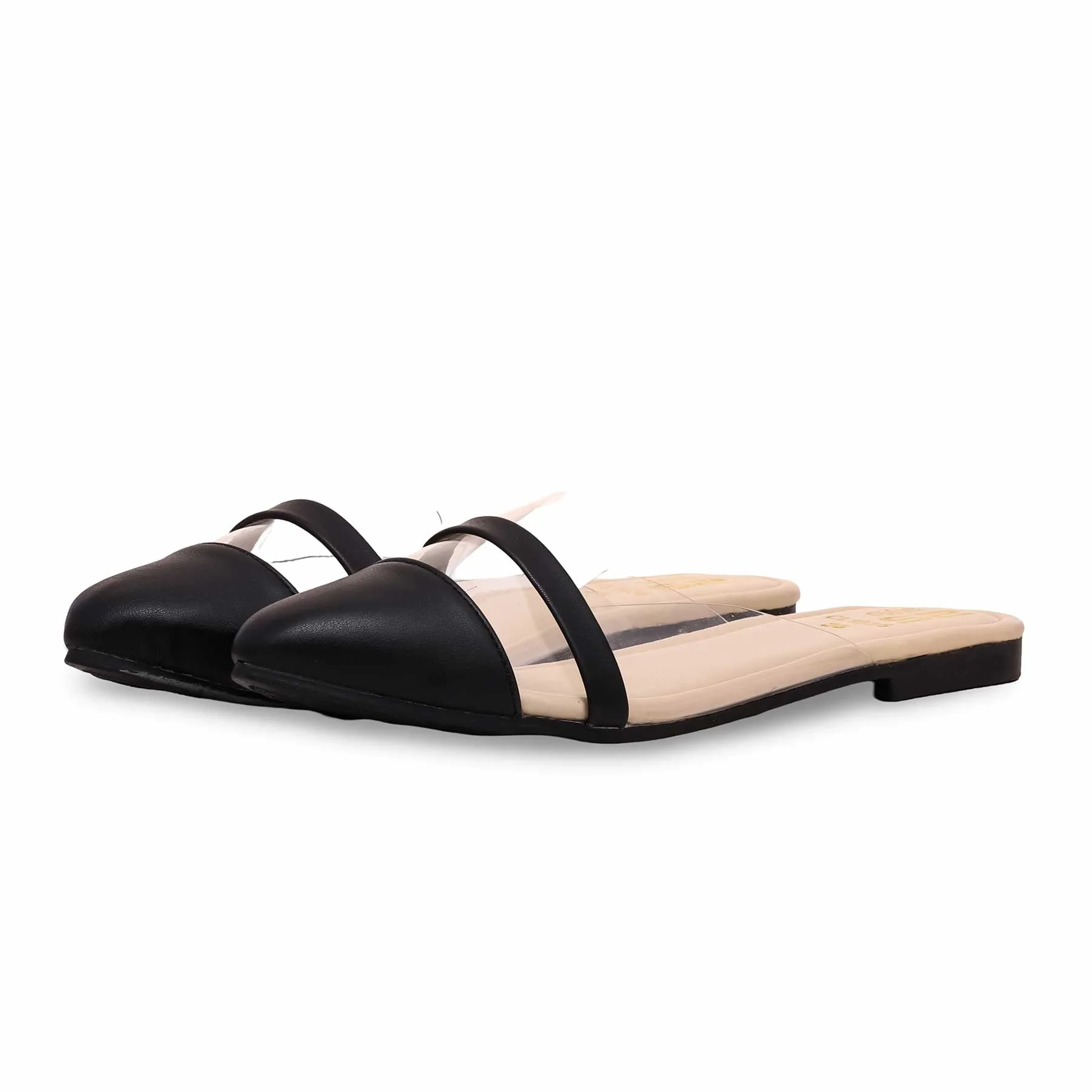 Black Casual Mule CL1836 - Image 2