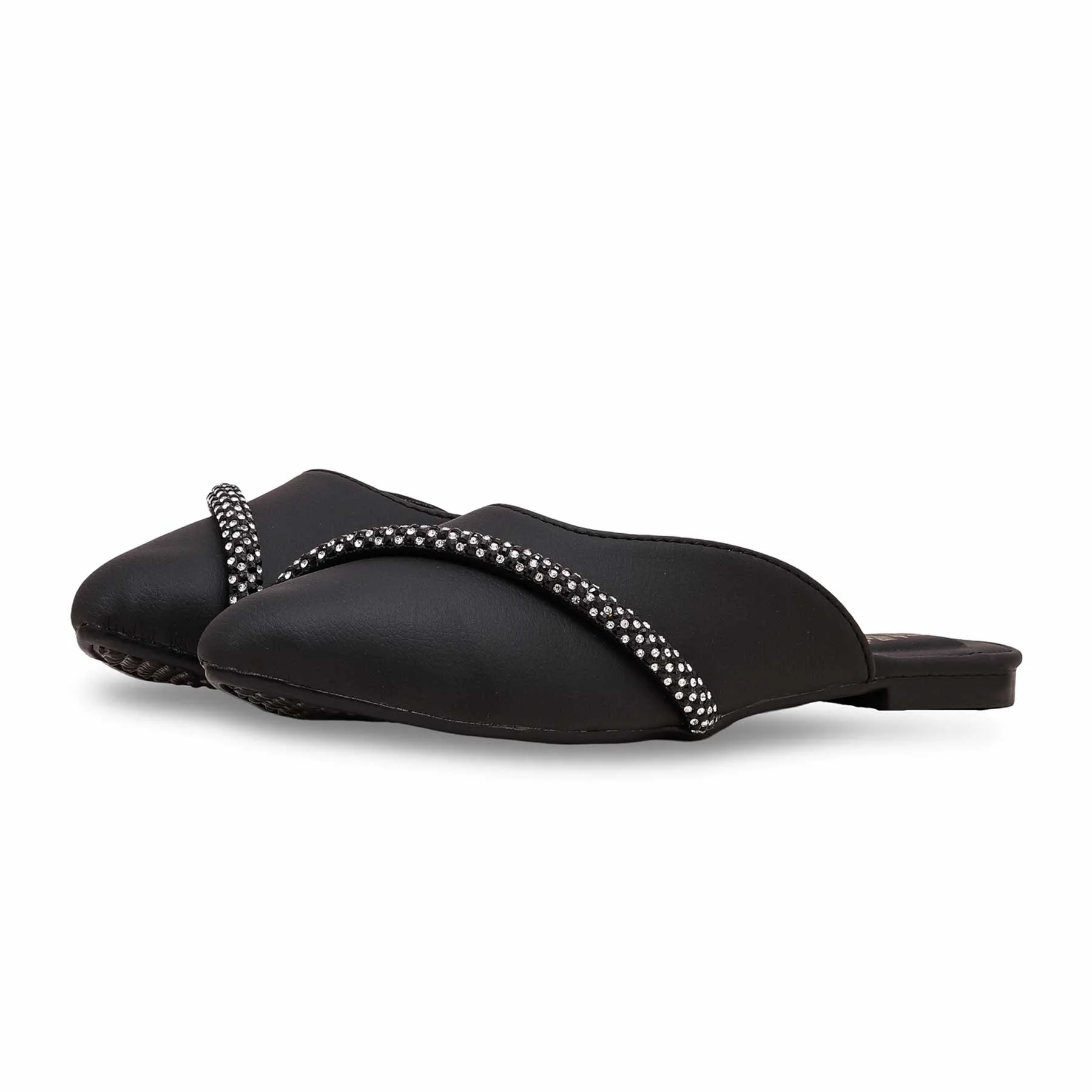 Black Casual Mule CL1840 - Image 2