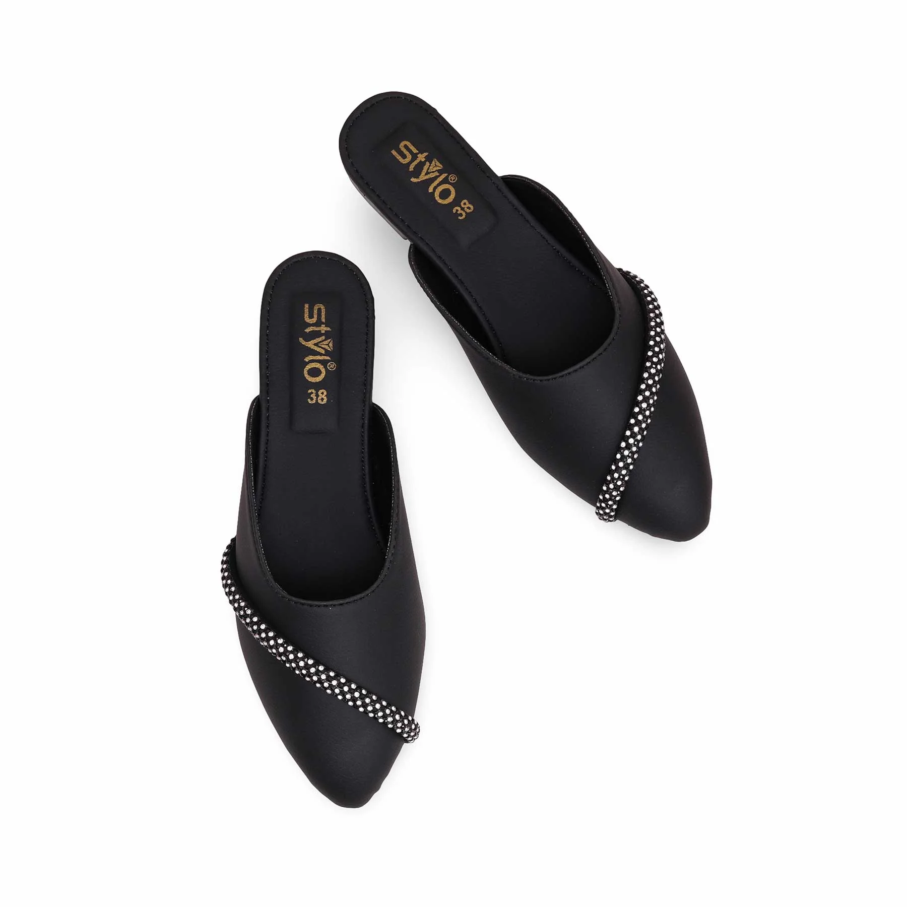 Black Casual Mule CL1840 - Image 4