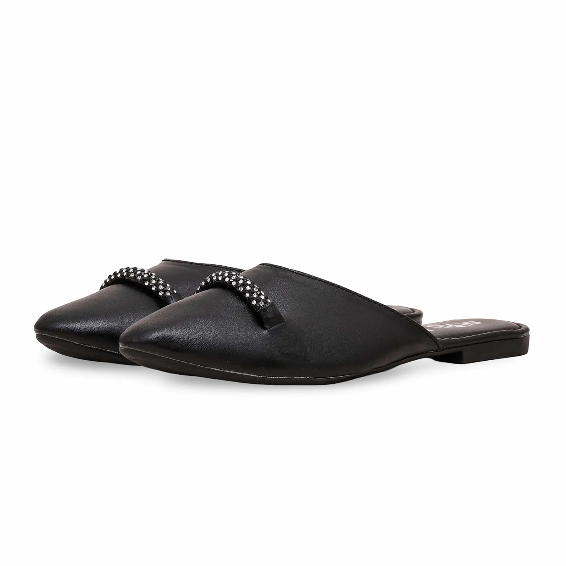 Black Casual Mule CL1844 - Image 2