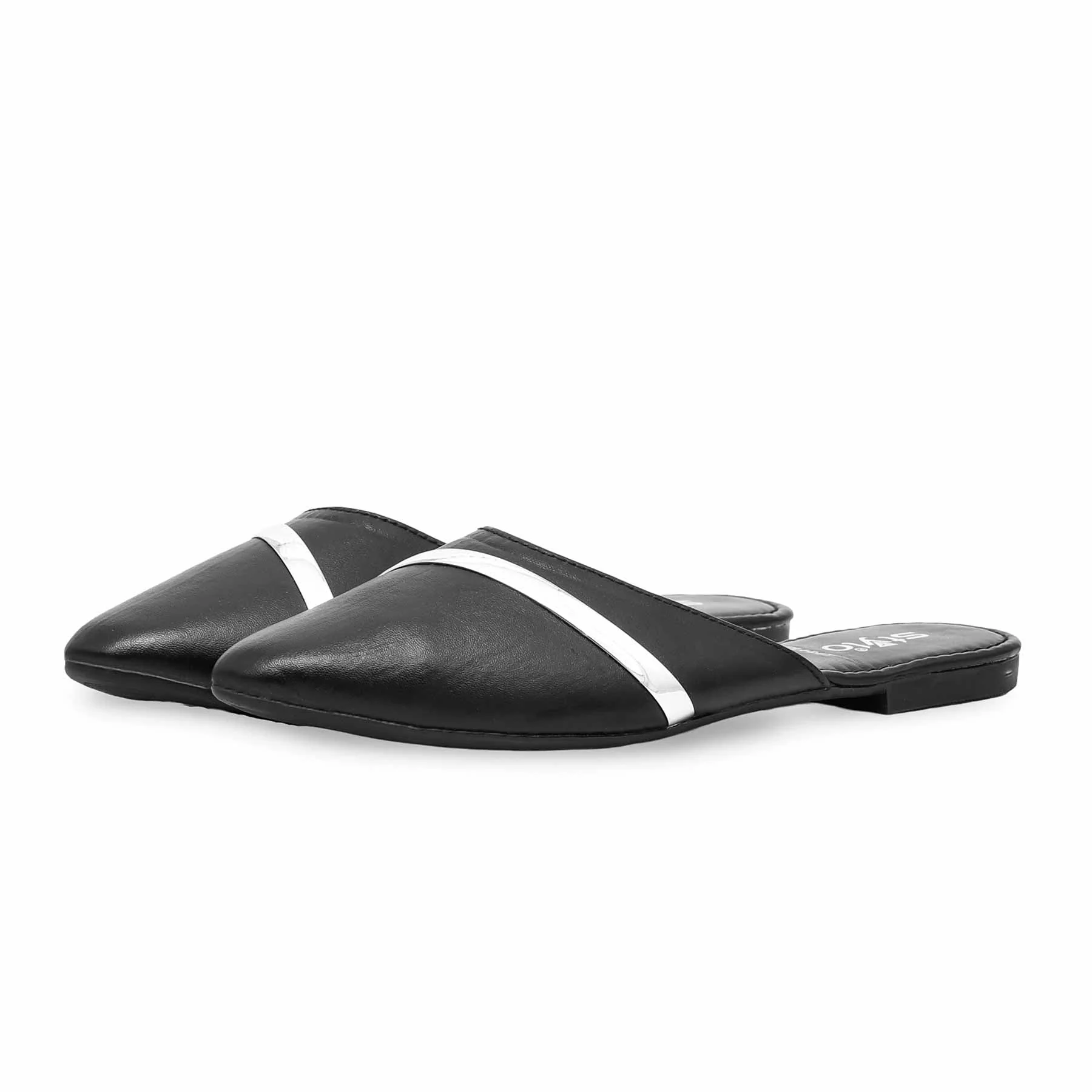 Black Casual Mule CL1847 - Image 2
