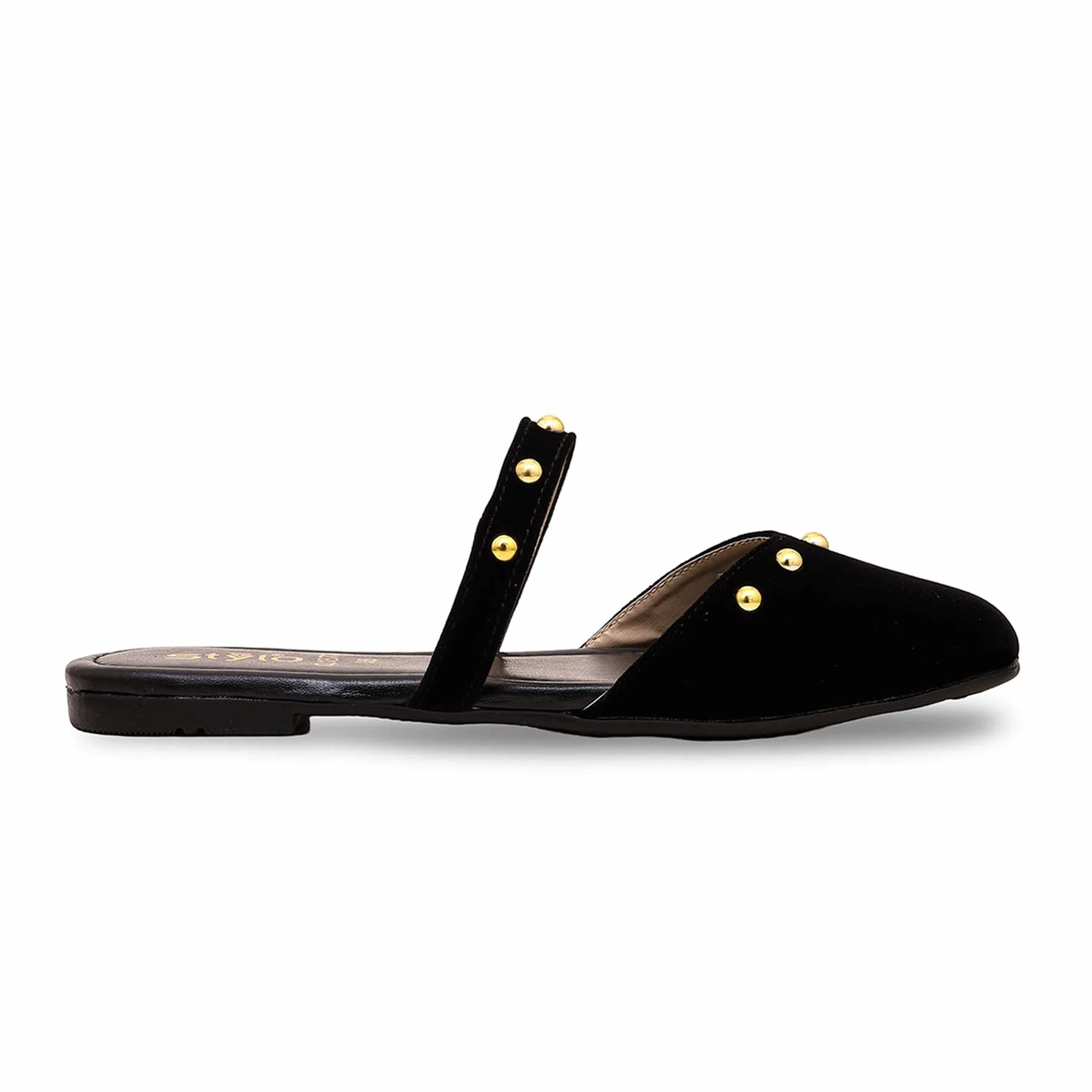 Black Casual Mule CL1873 - Image 2