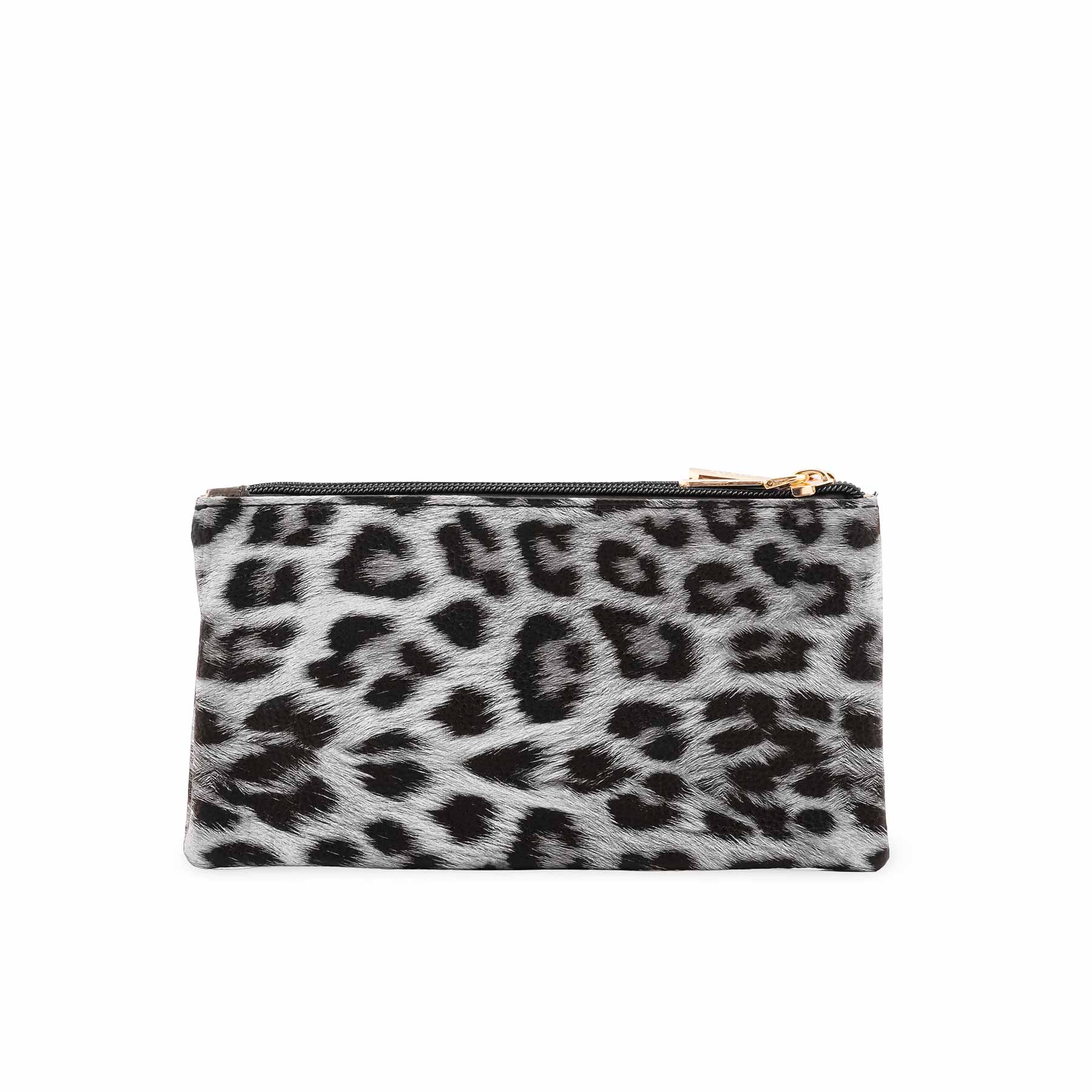 Black Casual Pouch For Ladies P97687 - Image 2
