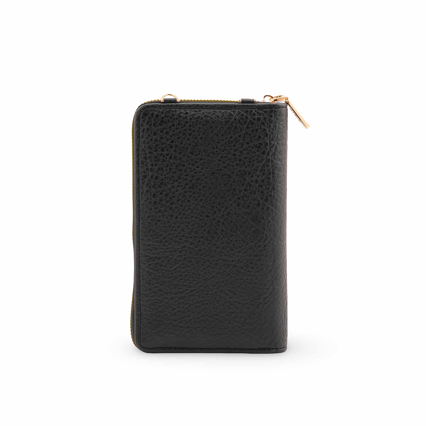 Black Casual Pouch For Ladies P97699 - Image 4