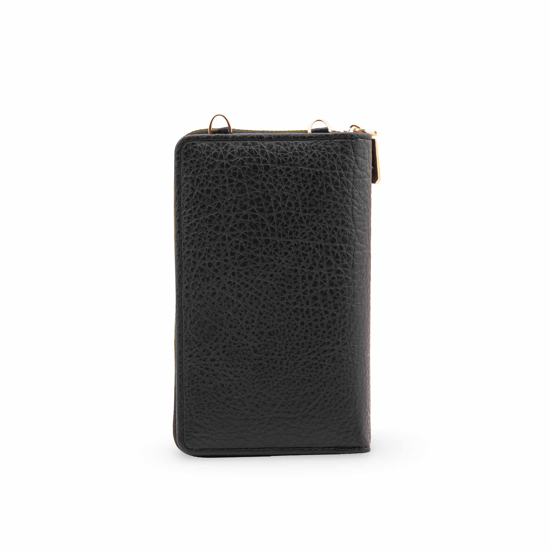 Black Casual Pouch For Ladies P97700 - Image 4