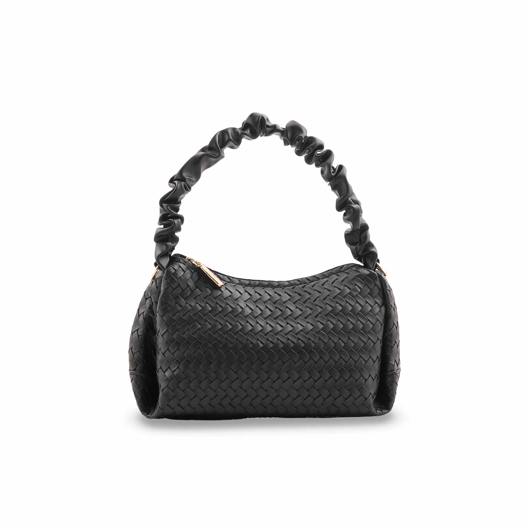 Black Casual Pouch For Women P97664 - Image 2