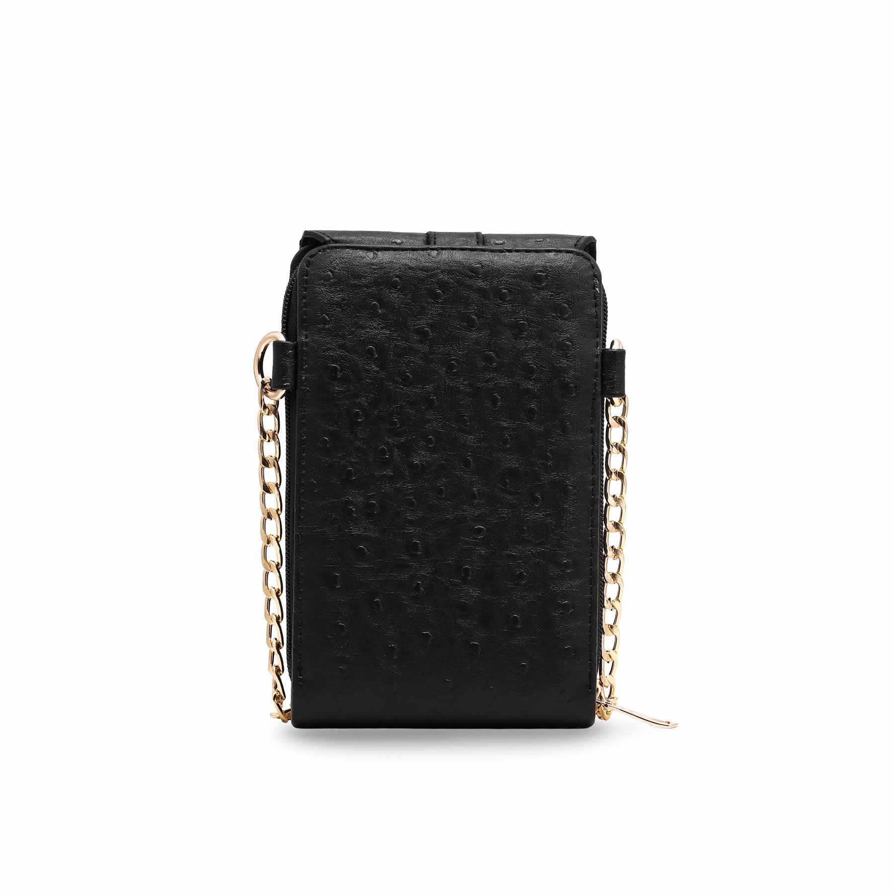 Black Casual Pouch P97494 - Image 3