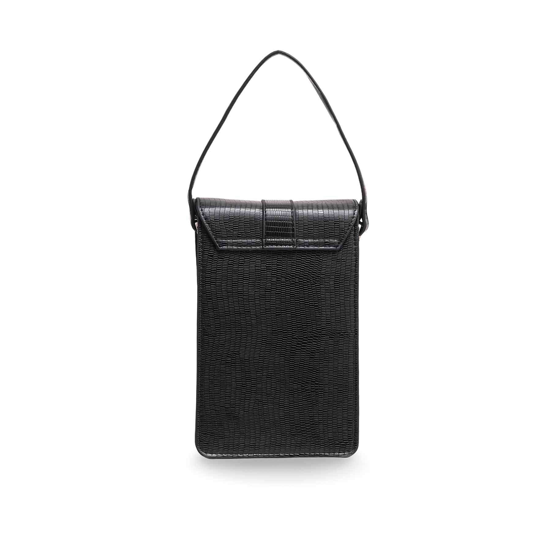 Black Casual Pouch P97529 - Image 3