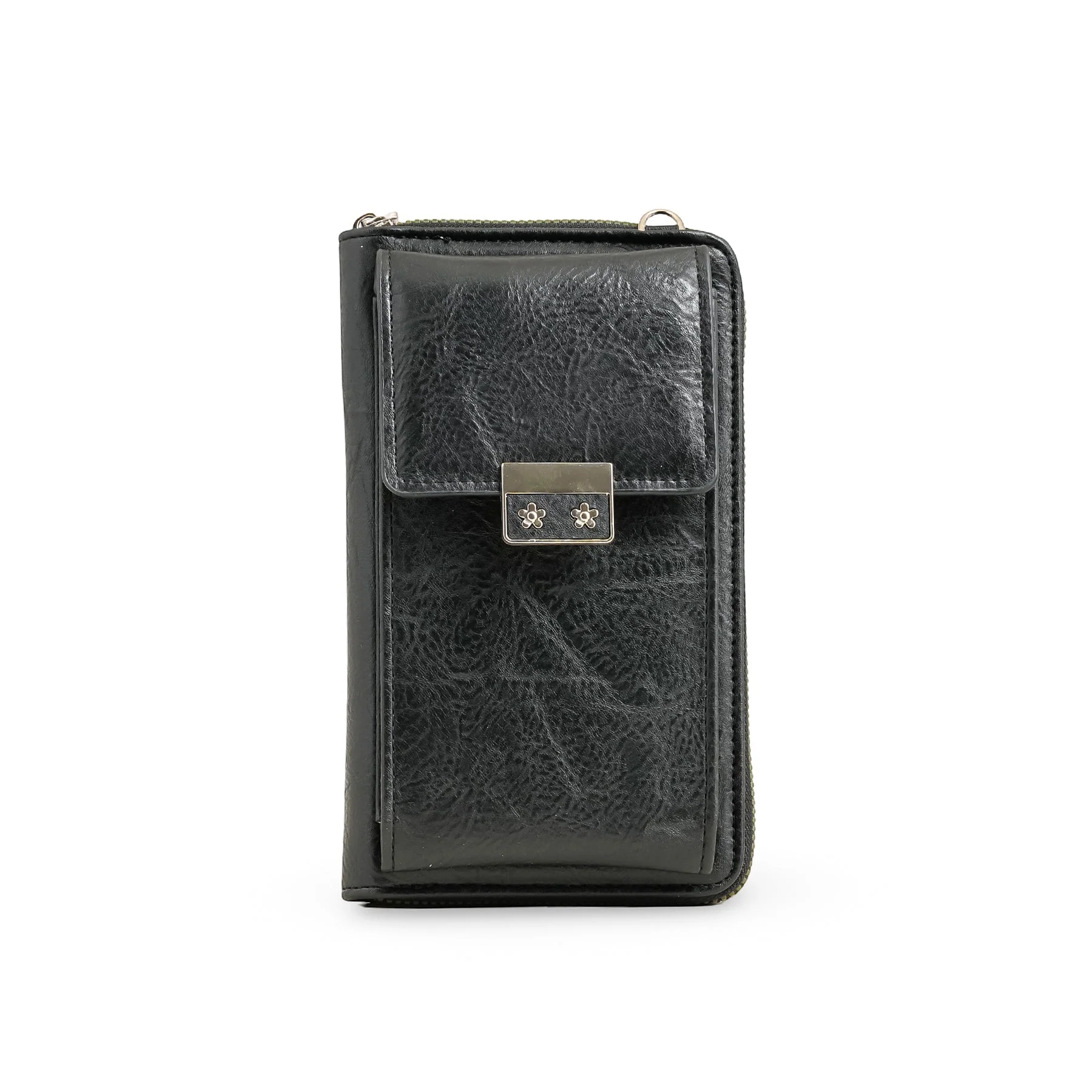 Black Casual Pouch P97633 - Image 2