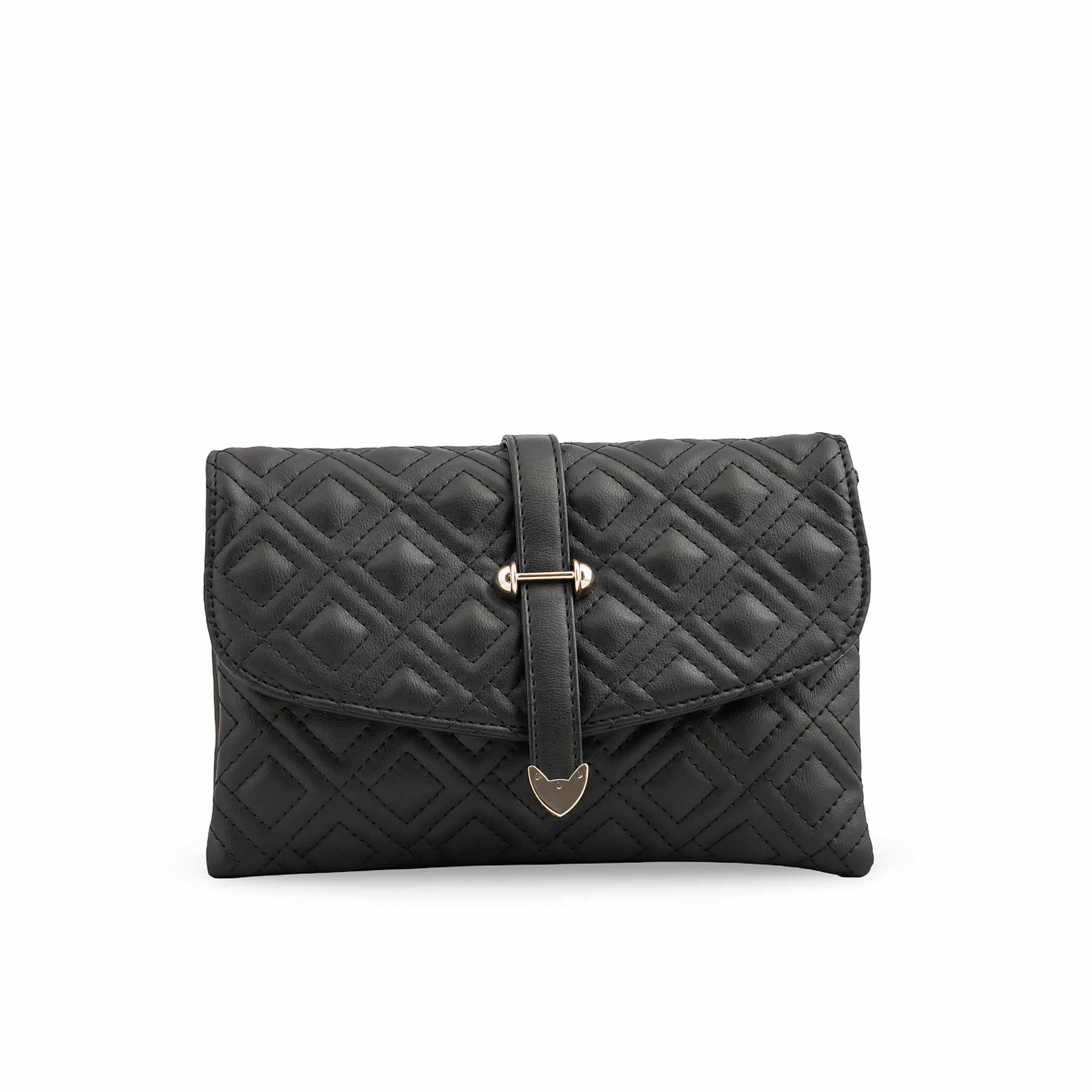 Black Casual Pouch P97638 - Image 2