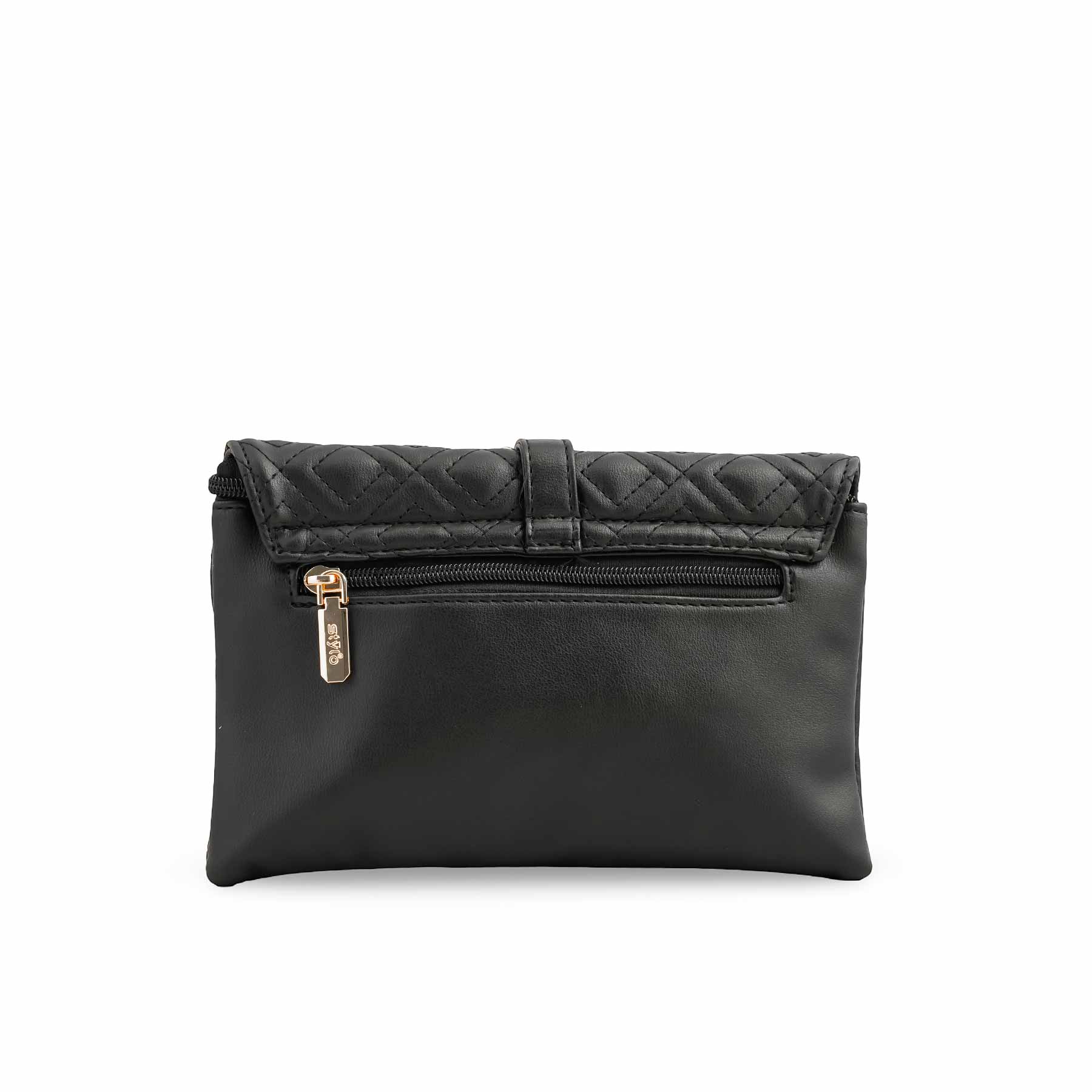 Black Casual Pouch P97638 - Image 4