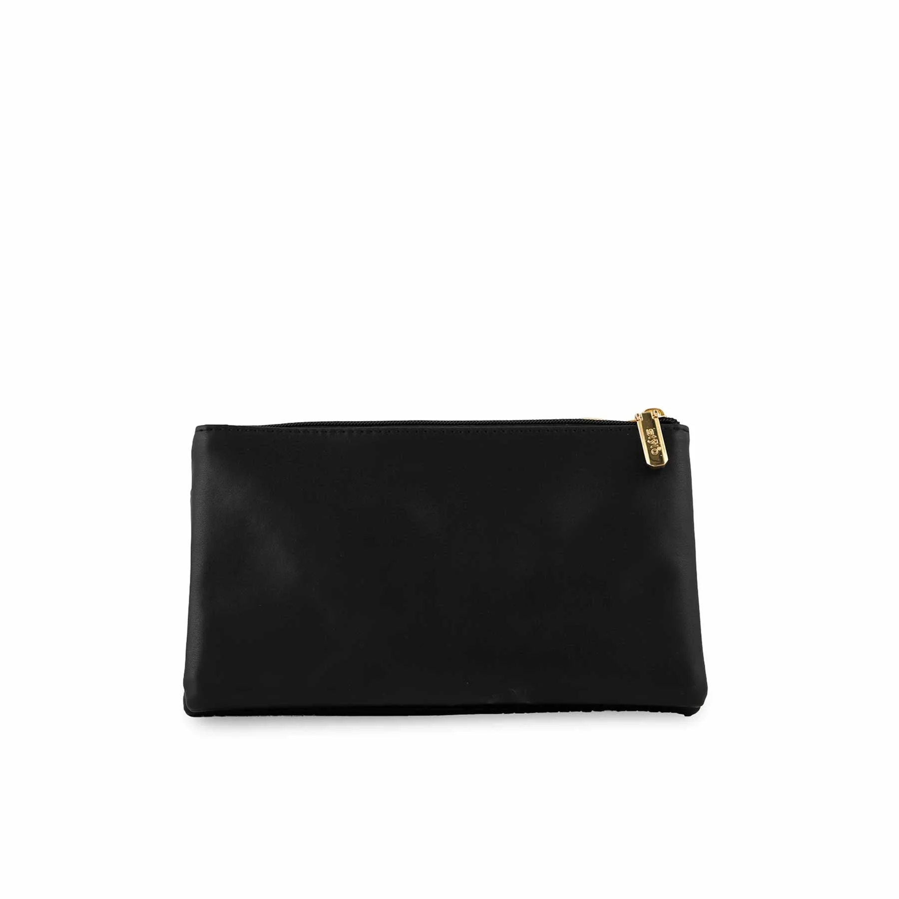 Black Casual Pouch P97643 - Image 4