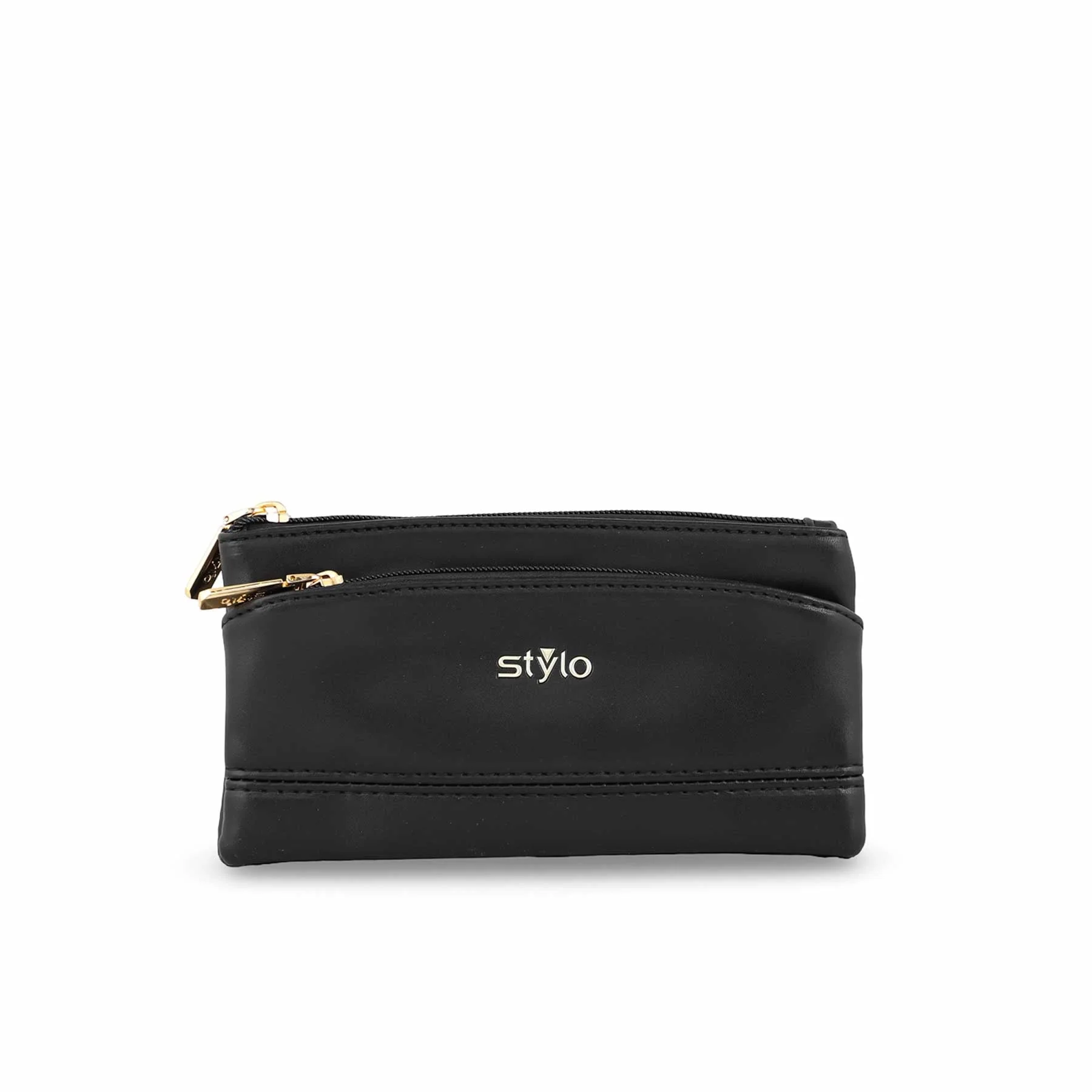Black Casual Pouch P97644 - Image 2