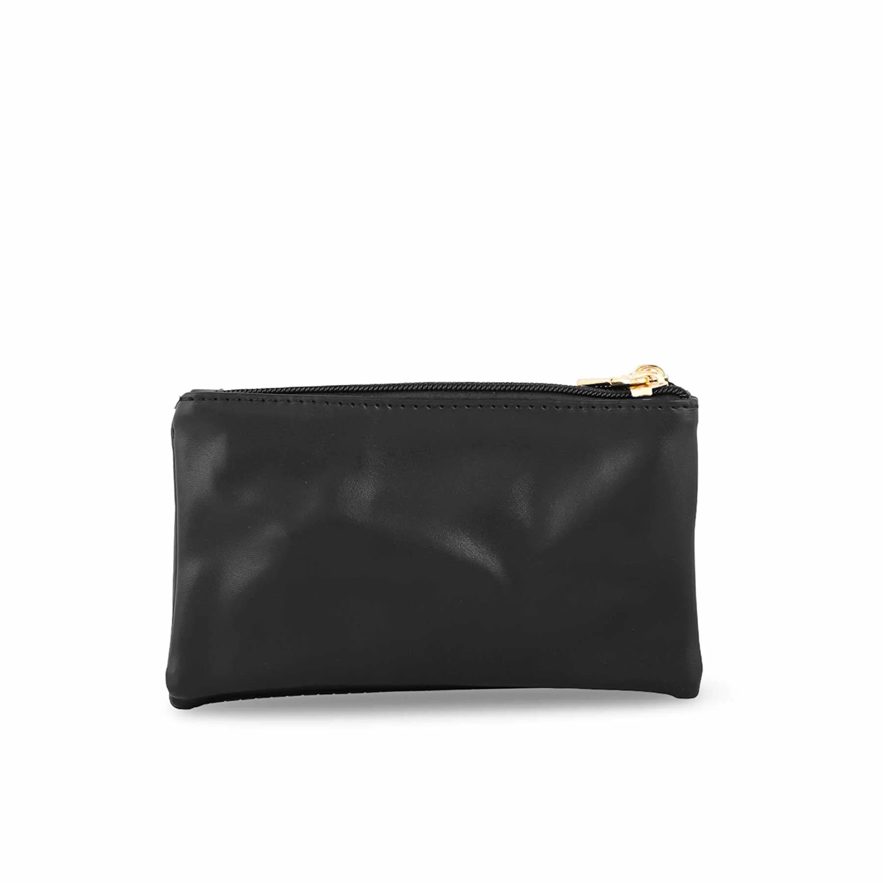 Black Casual Pouch P97646 - Image 4