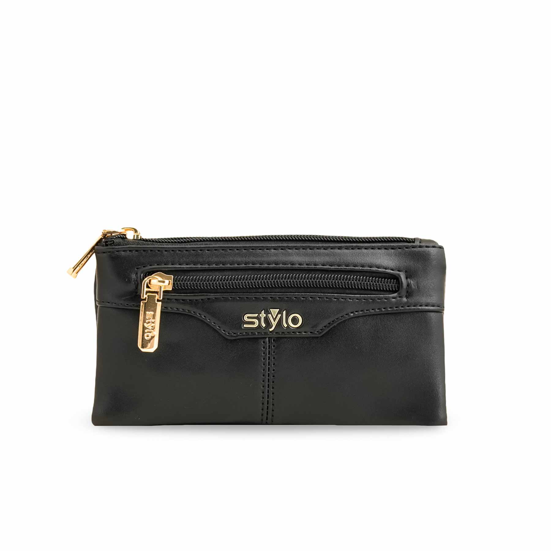 Black Casual Pouch P97648 - Image 2