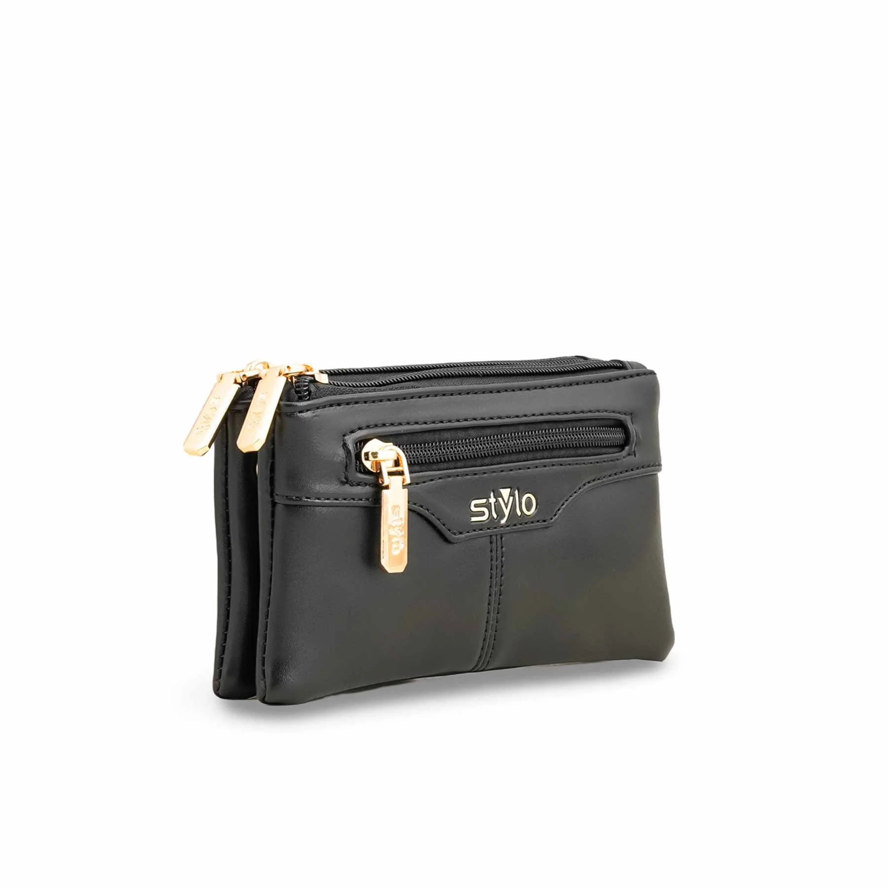 Black Casual Pouch P97648 - Image 3