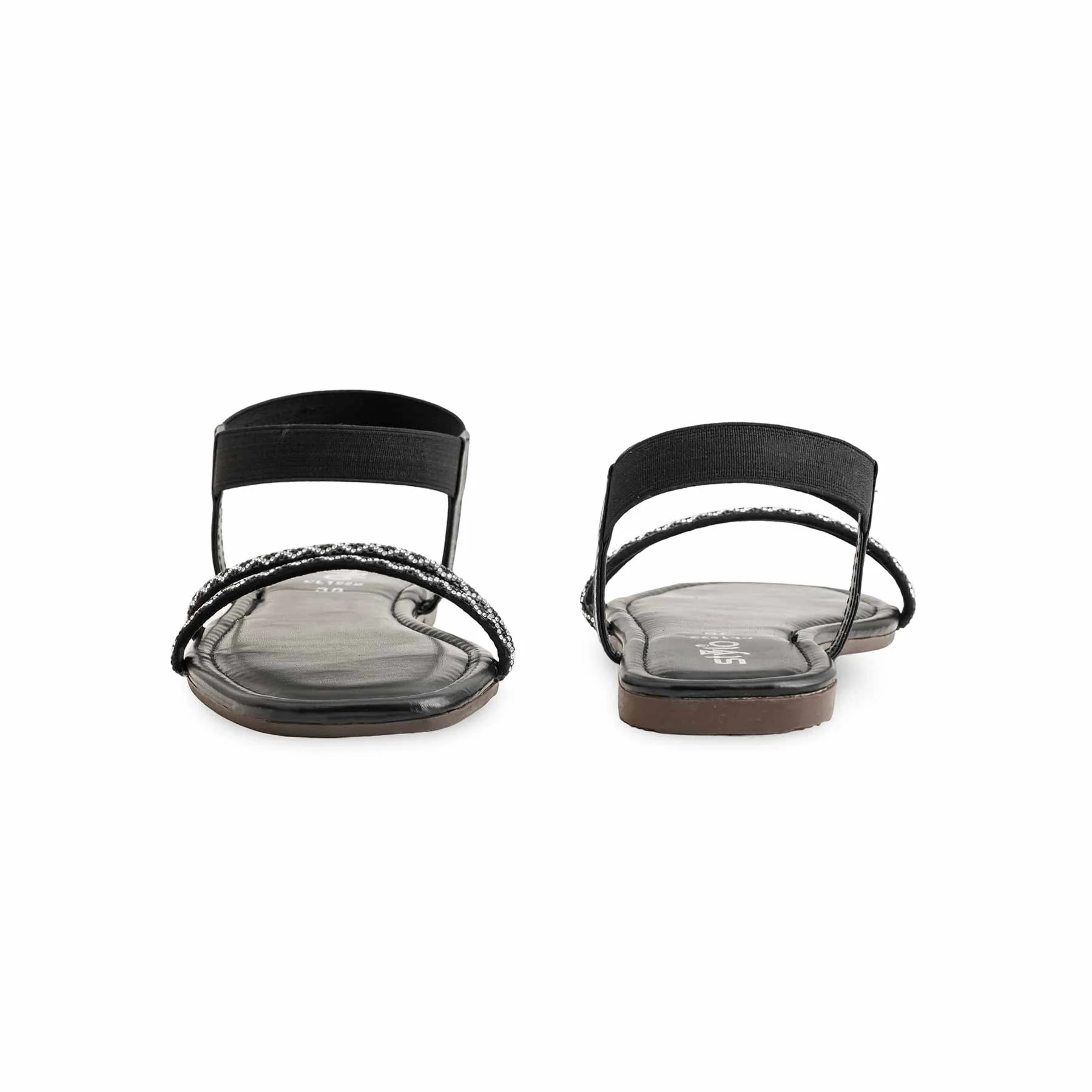 Black Casual Sandal CL1932 - Image 4