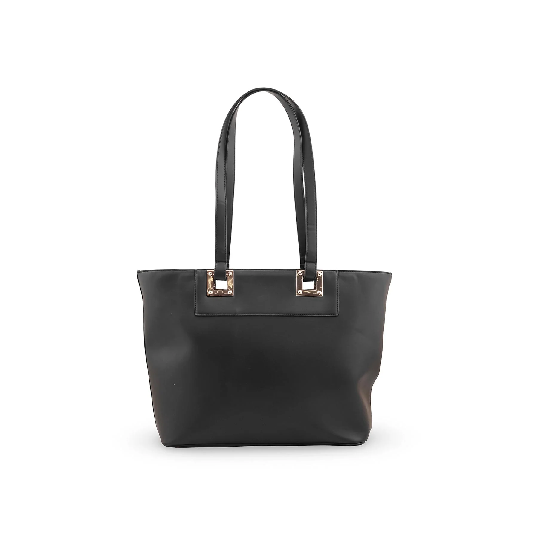 Black Casual Shoulder Bag For Ladies P55835 - Image 2