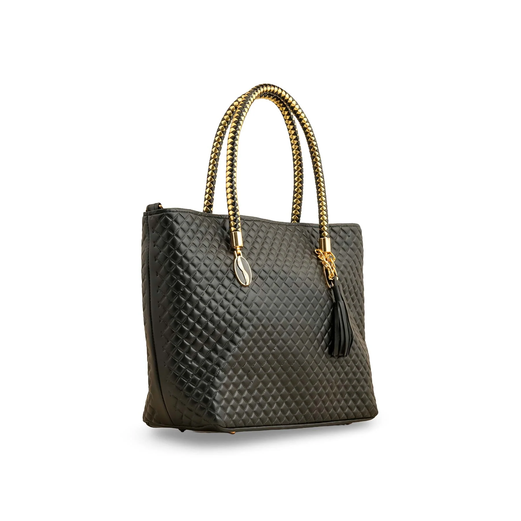 Black Casual Shoulder Bag For Ladies P56204 - Image 2
