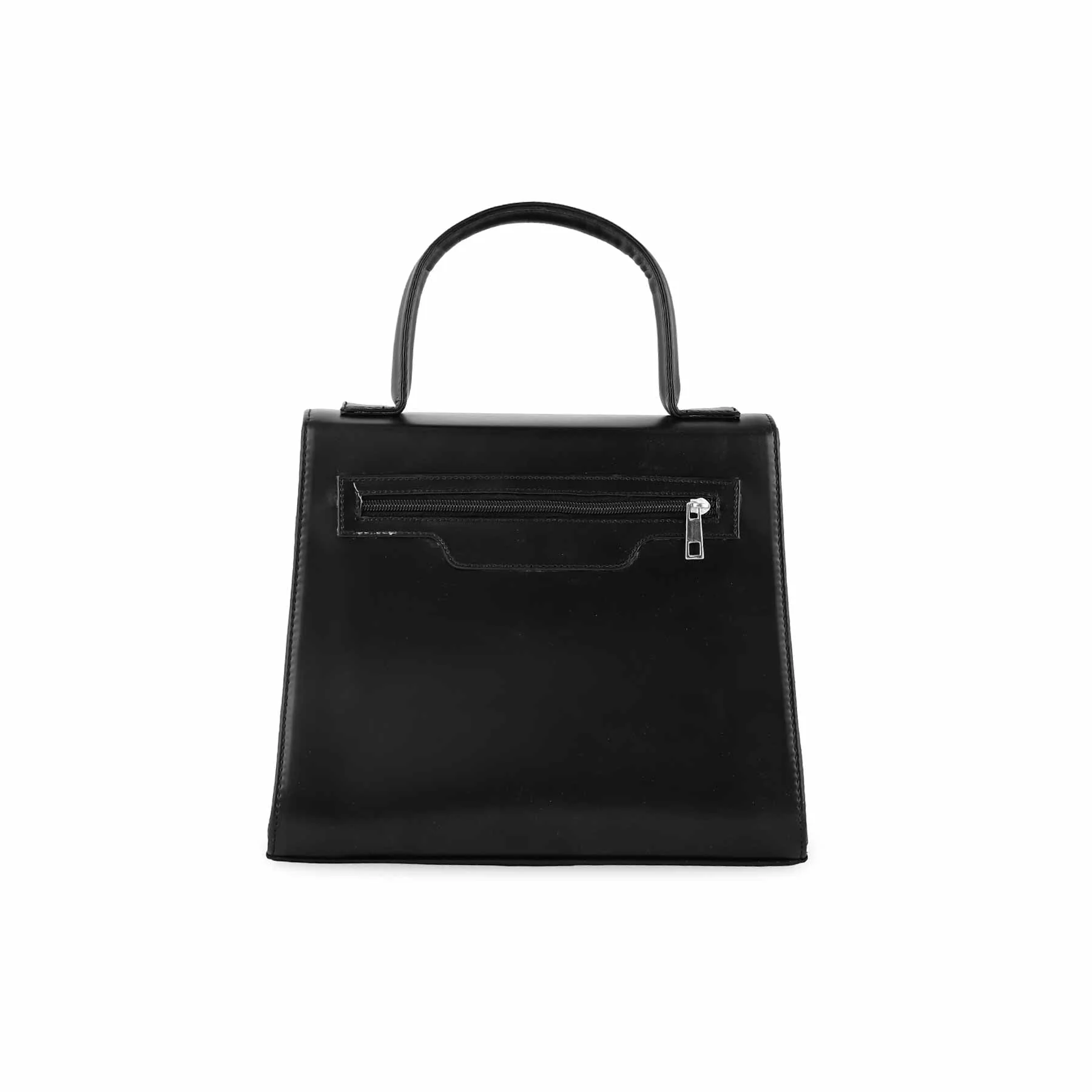 Black Casual Shoulder Bag For Women P55690 - Image 3