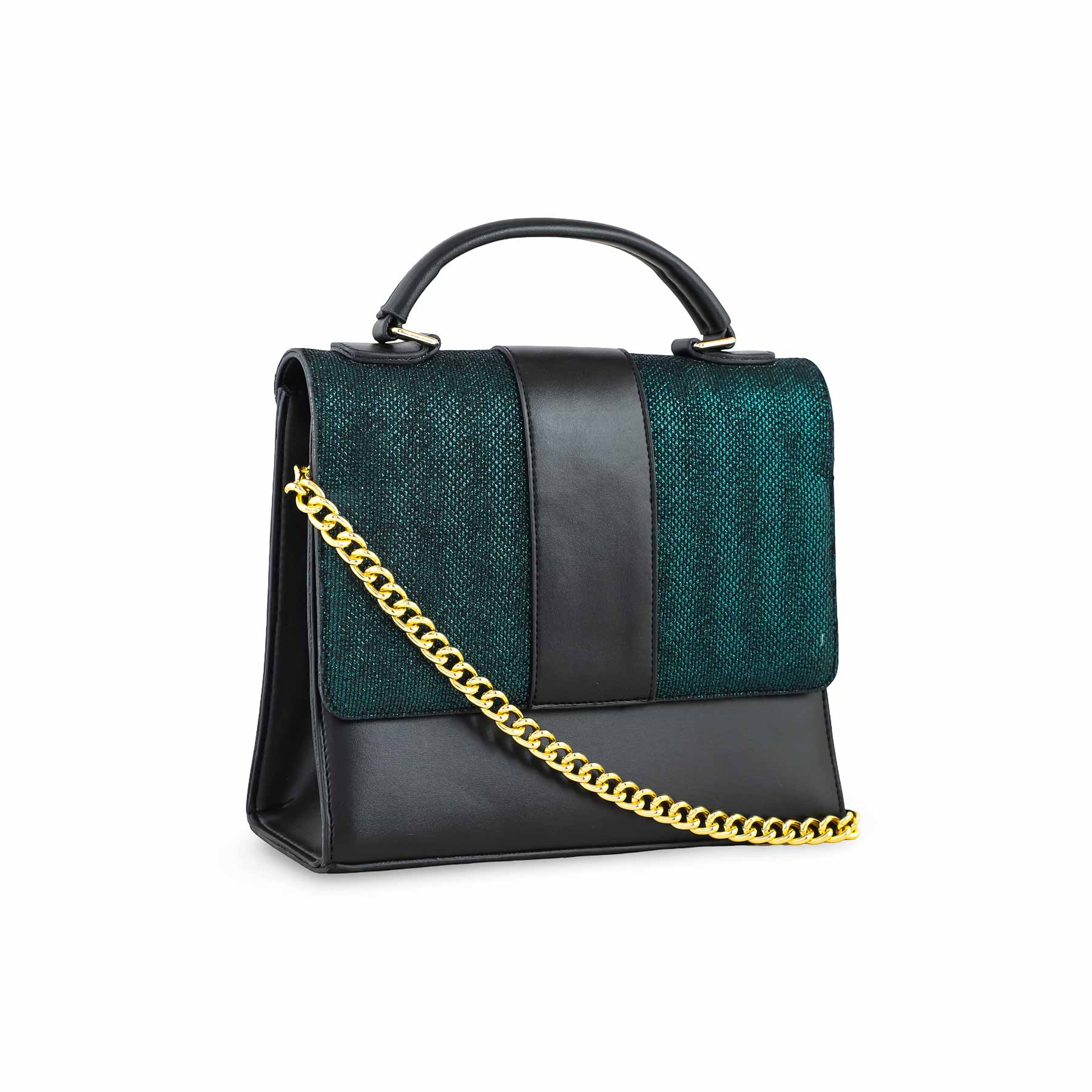 Black Casual Shoulder Bag For Women P55692 - Image 2