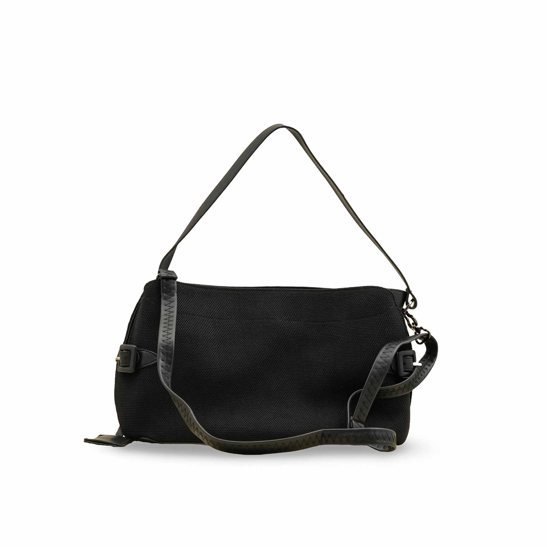 Black Casual Shoulder Bag For Women P55818 - Image 2