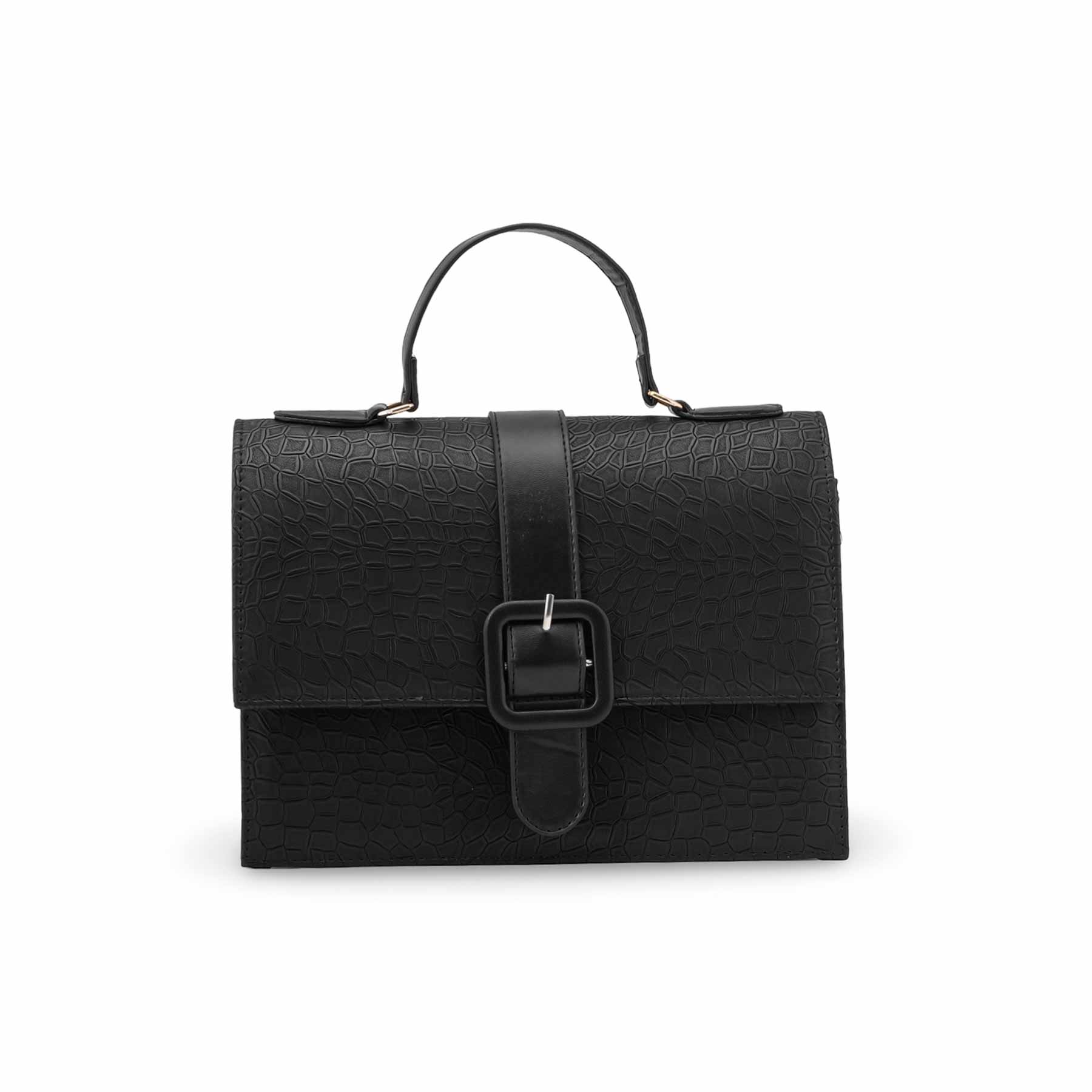 Black Casual Shoulder Bag For Women P55826 - Image 2