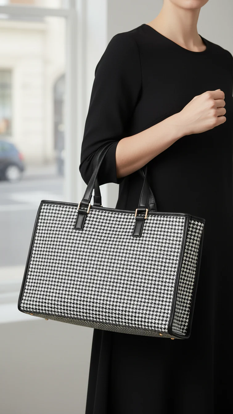 Black Casual Shoulder Bag For Women P55827