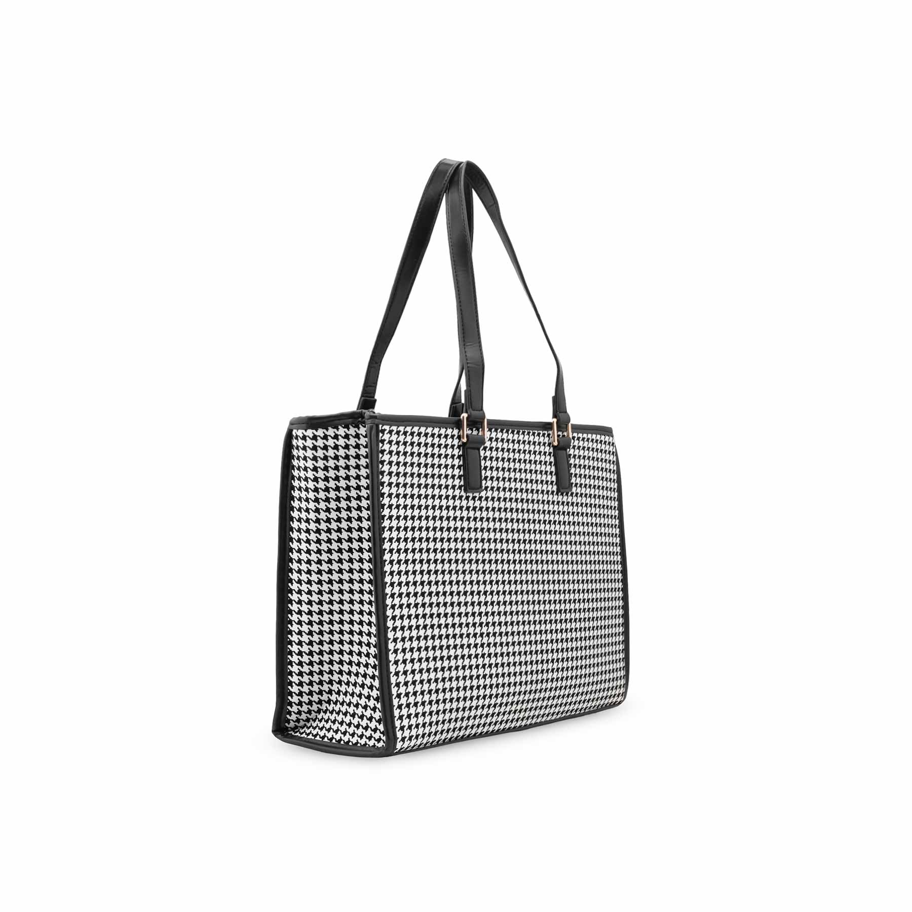 Black Casual Shoulder Bag For Women P55827 - Image 3