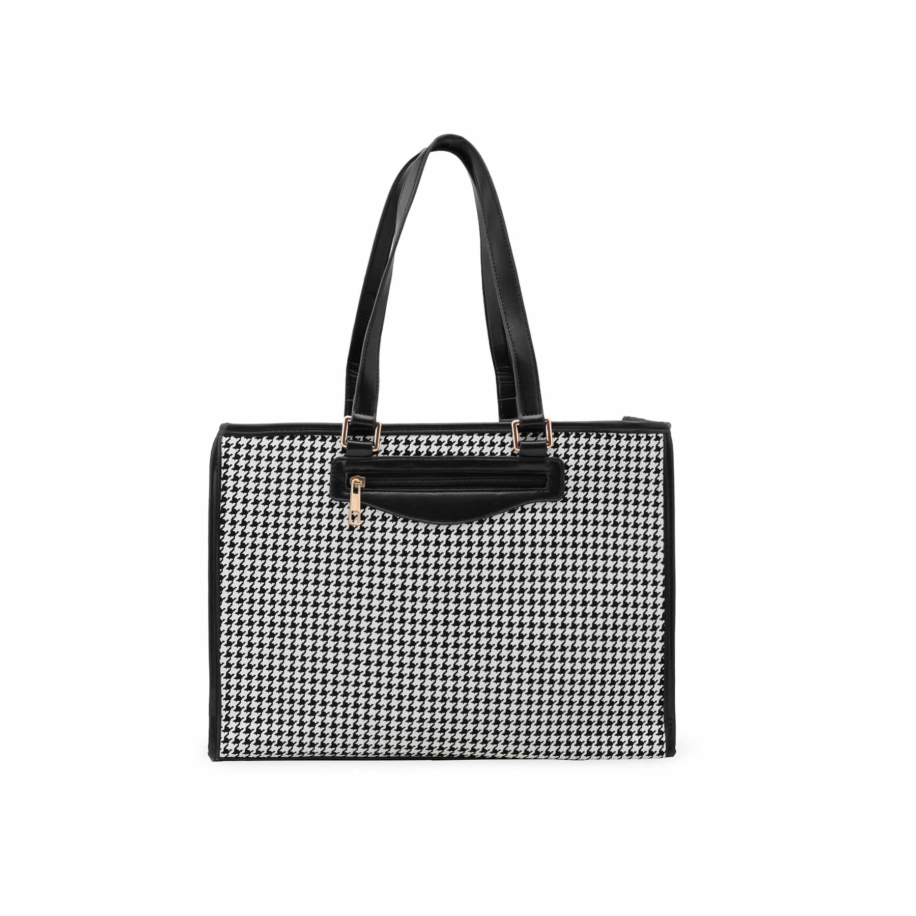 Black Casual Shoulder Bag For Women P55827 - Image 4