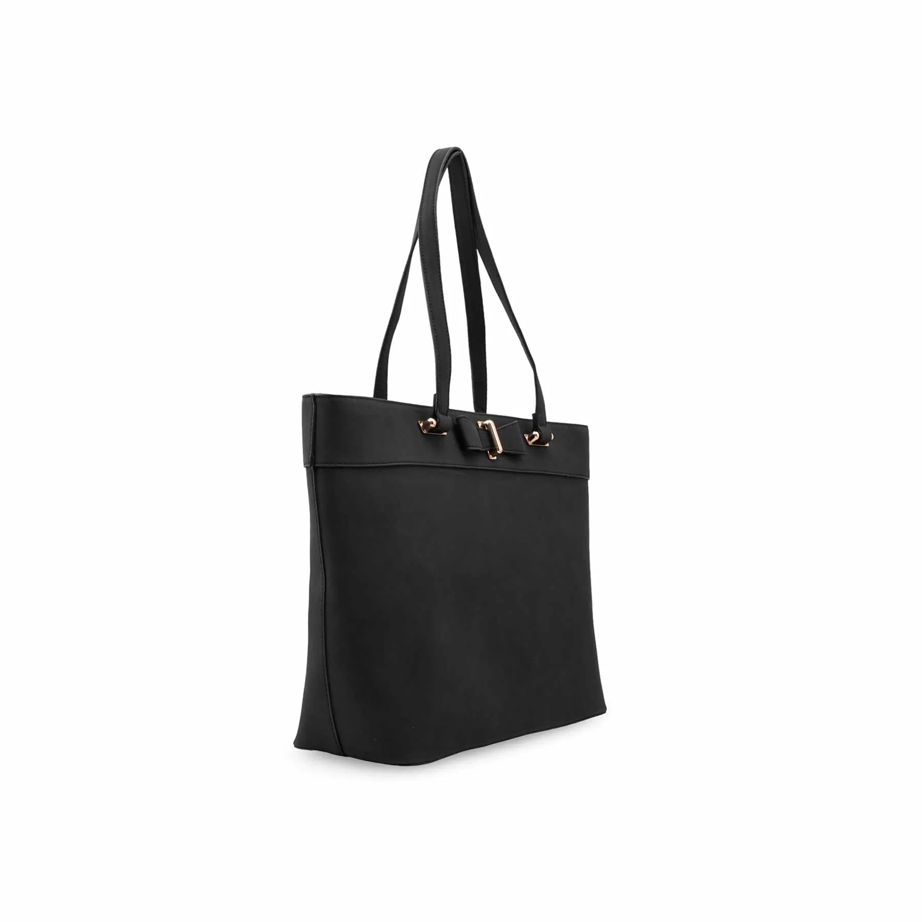 Black Casual Shoulder Bag For Women P55836 - Image 3