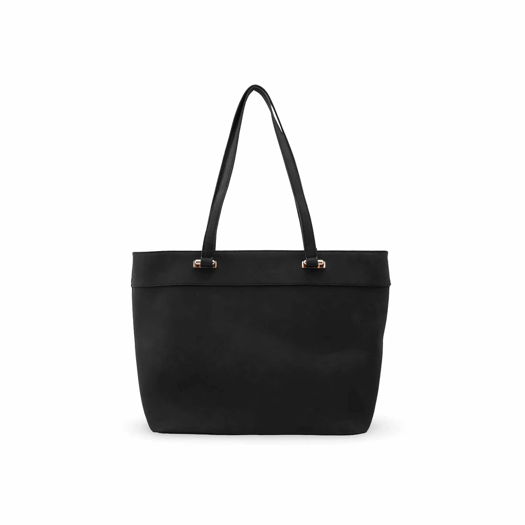 Black Casual Shoulder Bag For Women P55836 - Image 4