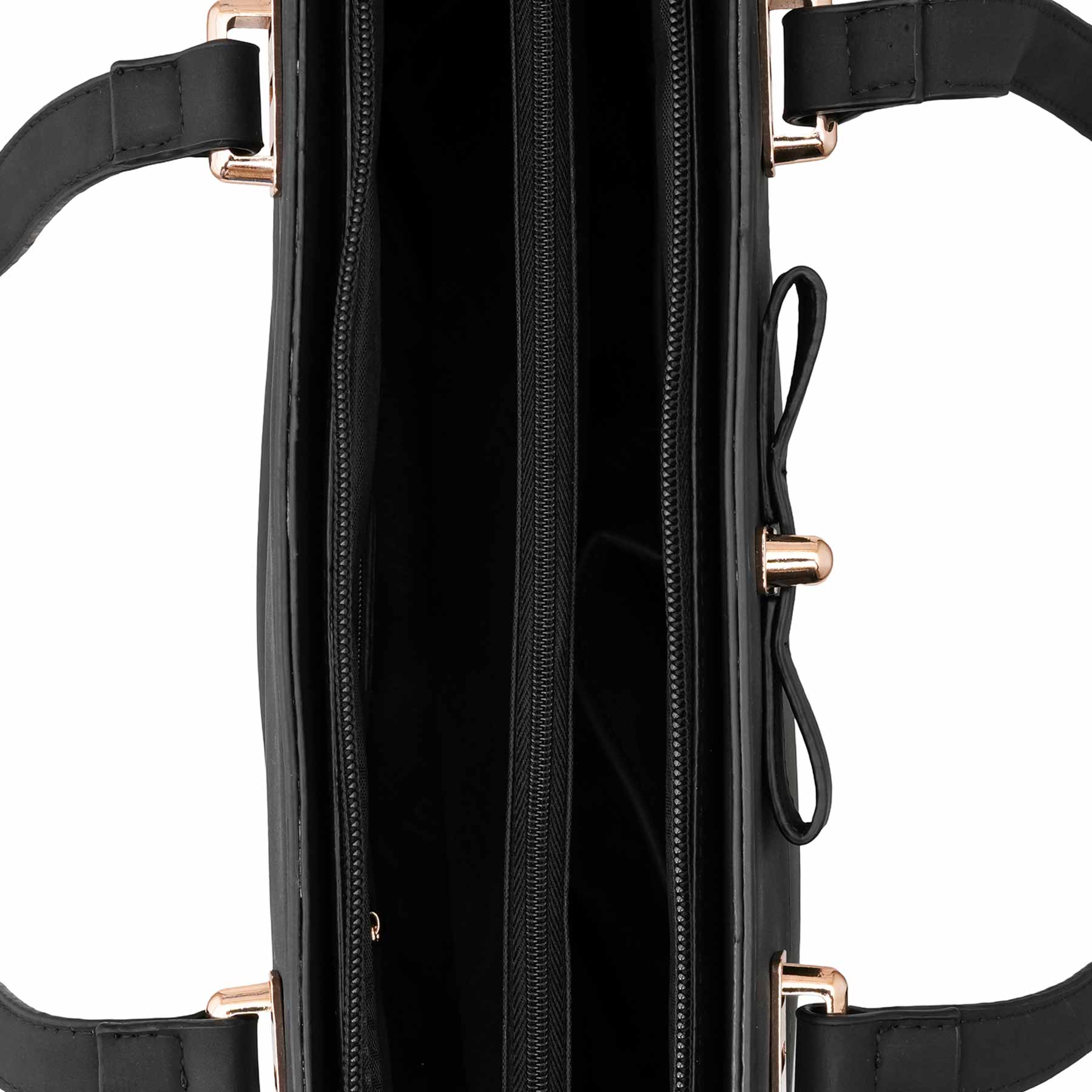 Black Casual Shoulder Bag For Women P55836 - Image 5