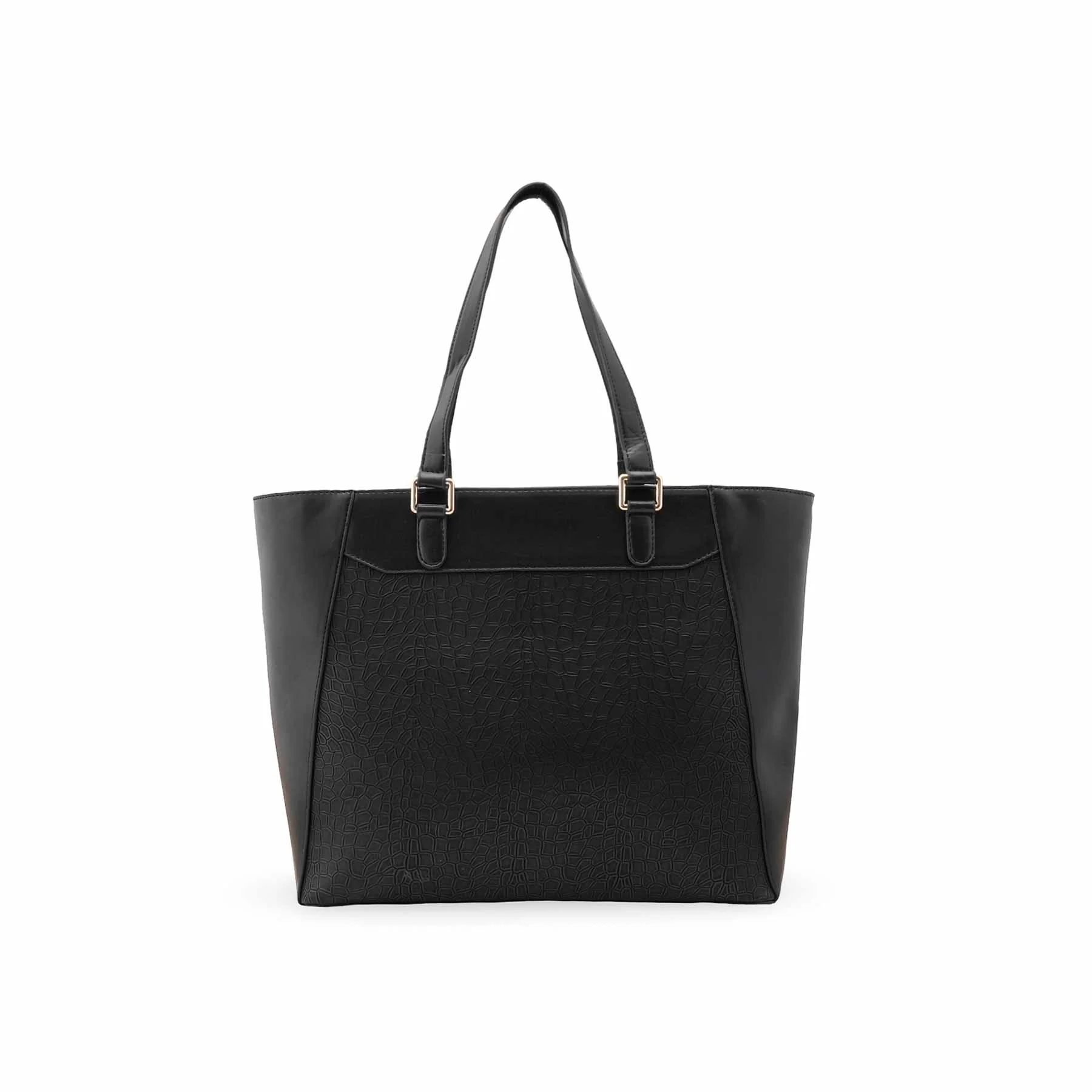 Black Casual Shoulder Bag For Women P55837 - Image 4