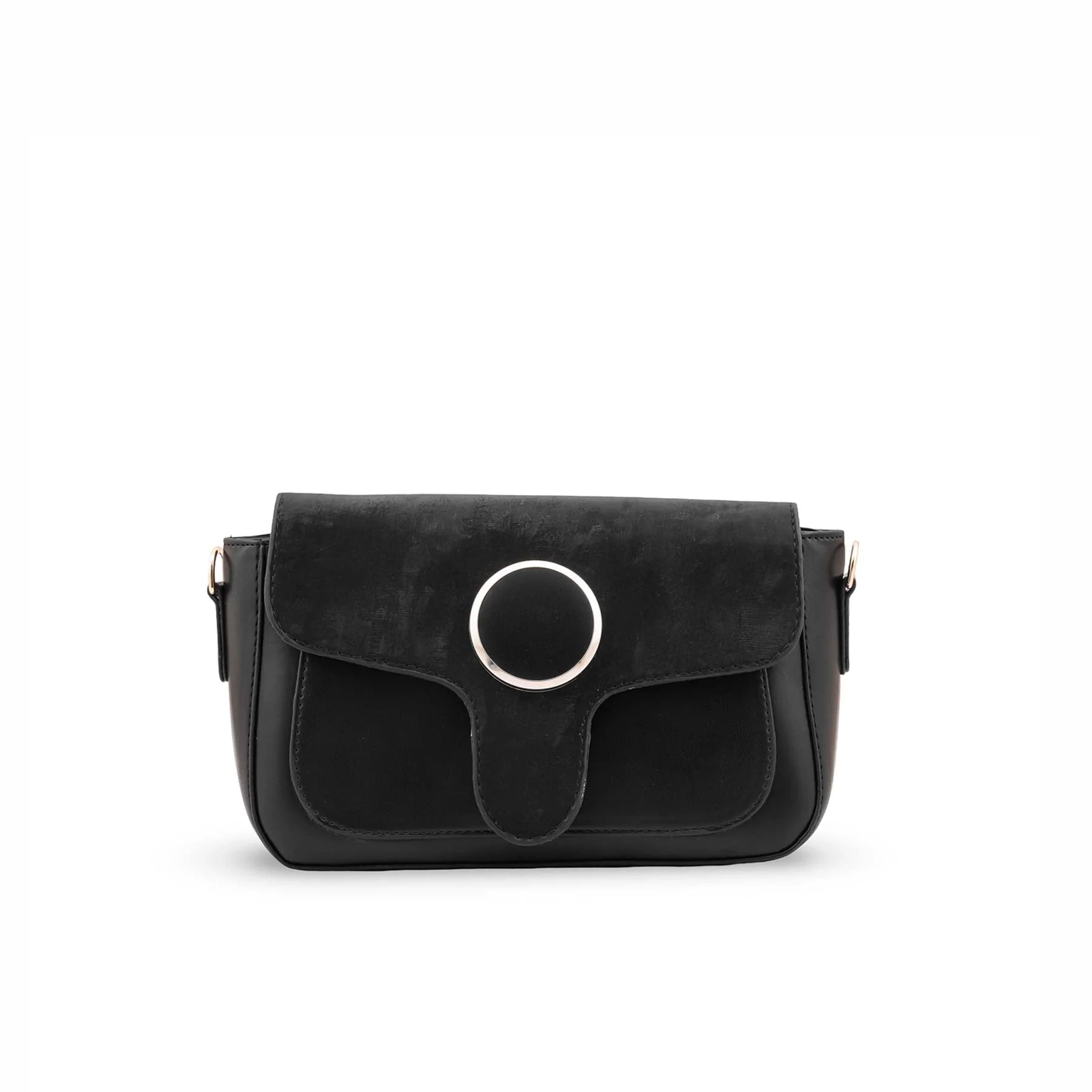 Black Casual Shoulder Bag For Women P55868 - Image 2