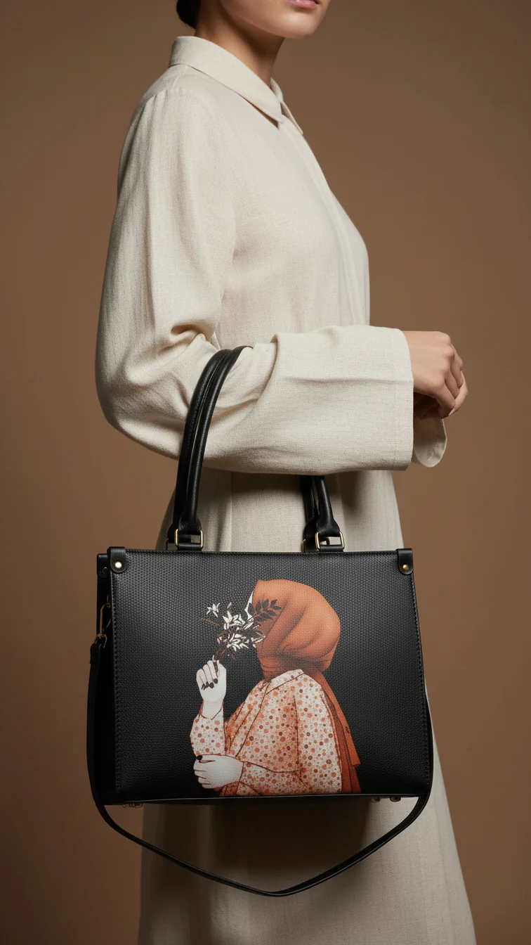 Black Casual Shoulder Bag For Women P56257