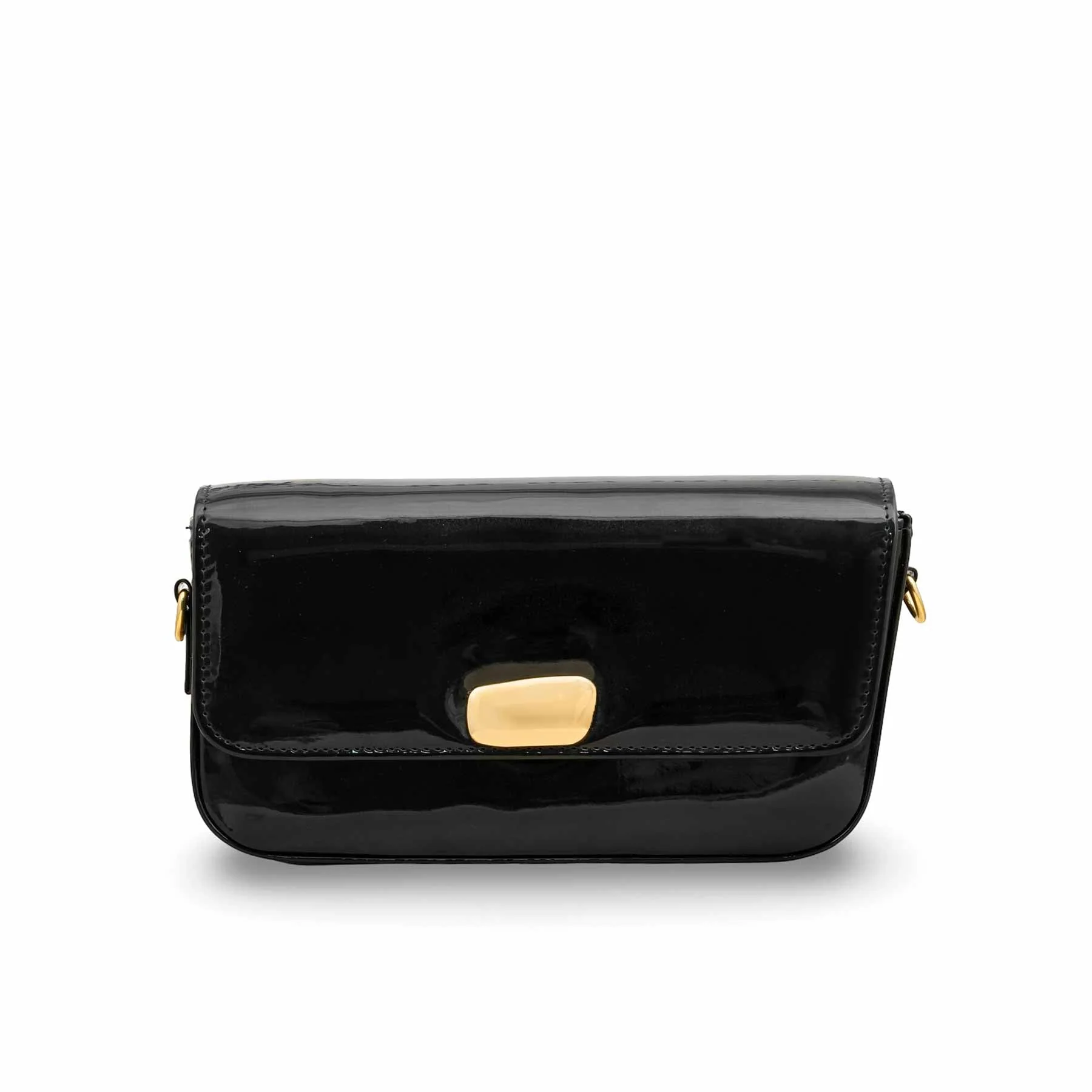 Black Casual Shoulder Bag For Women P56269 - Image 2