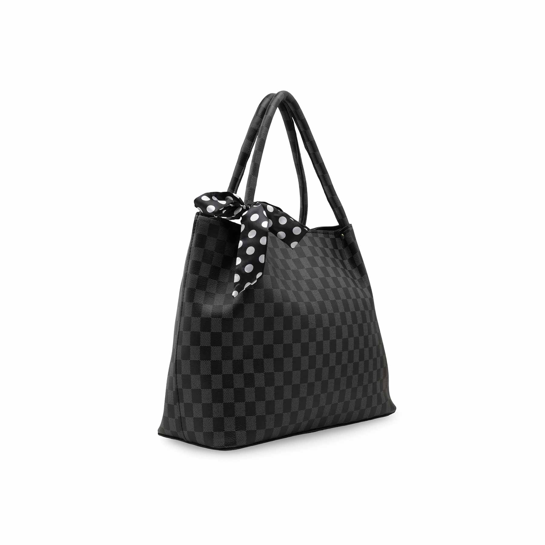 Black Casual Shoulder Bag For Women P56303 - Image 3