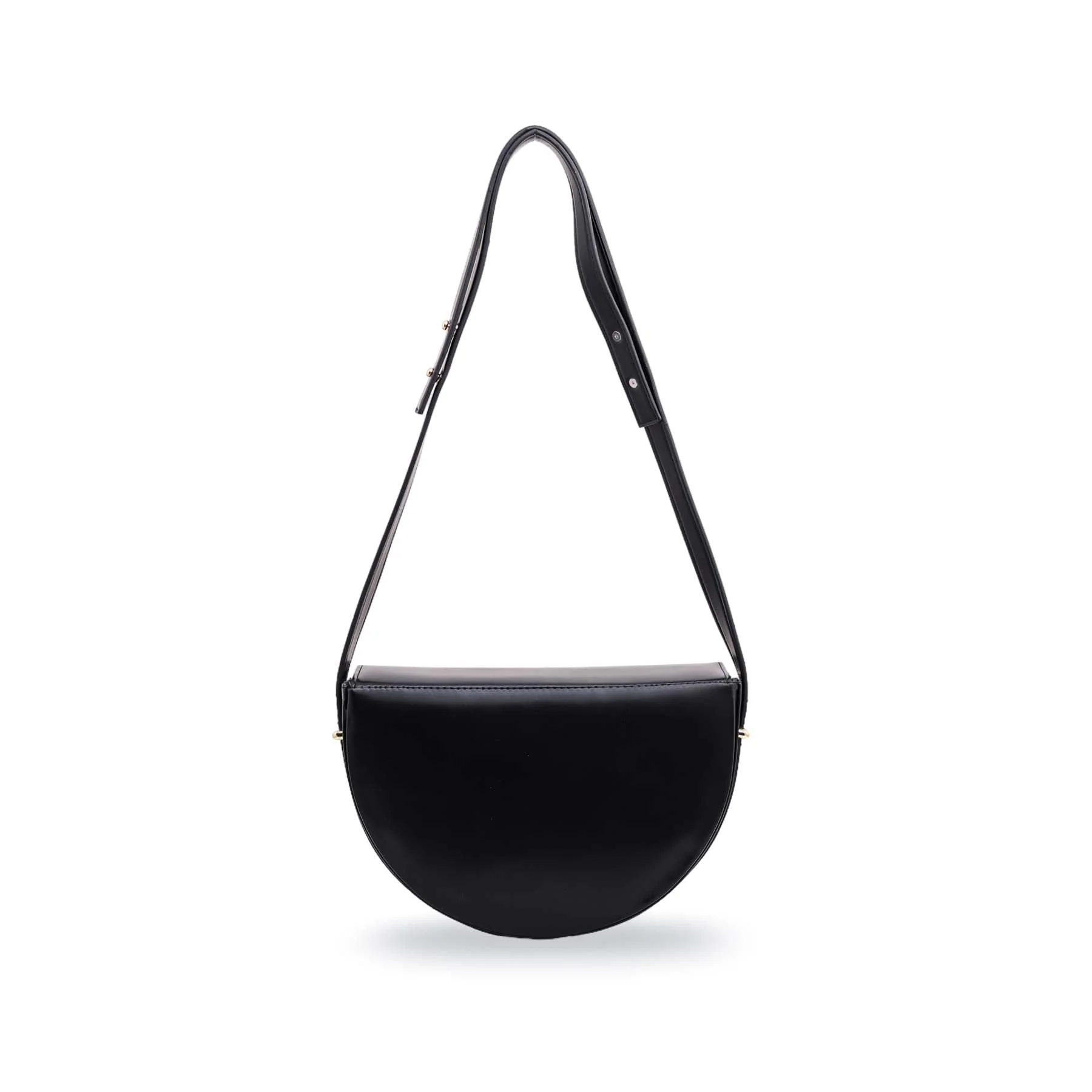 Black Casual Shoulder Bag P54566 - Image 3