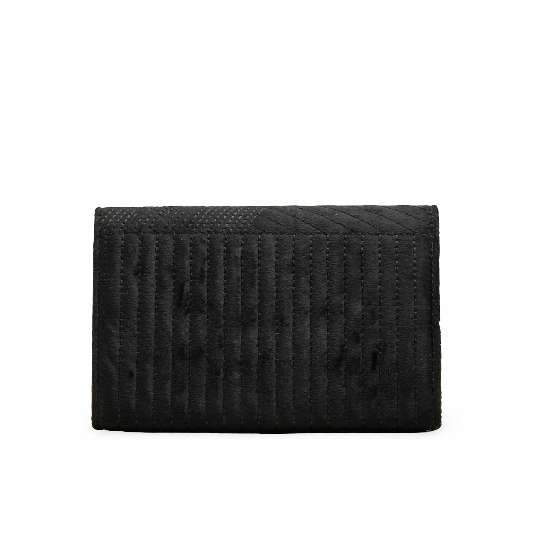 Black Casual Shoulder Bag P56270 - Image 4