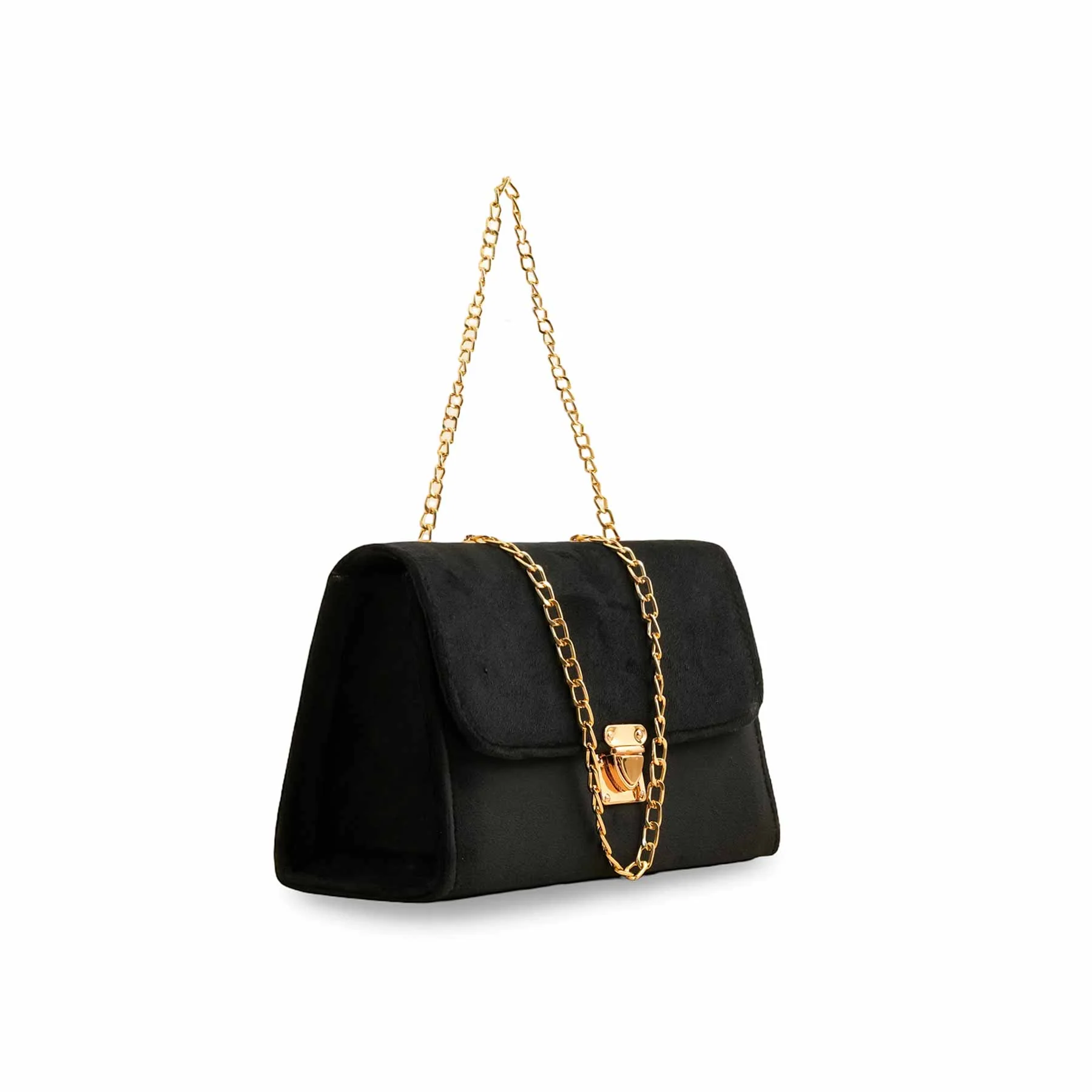 Black Casual Shoulder Bags P54141 - Image 2