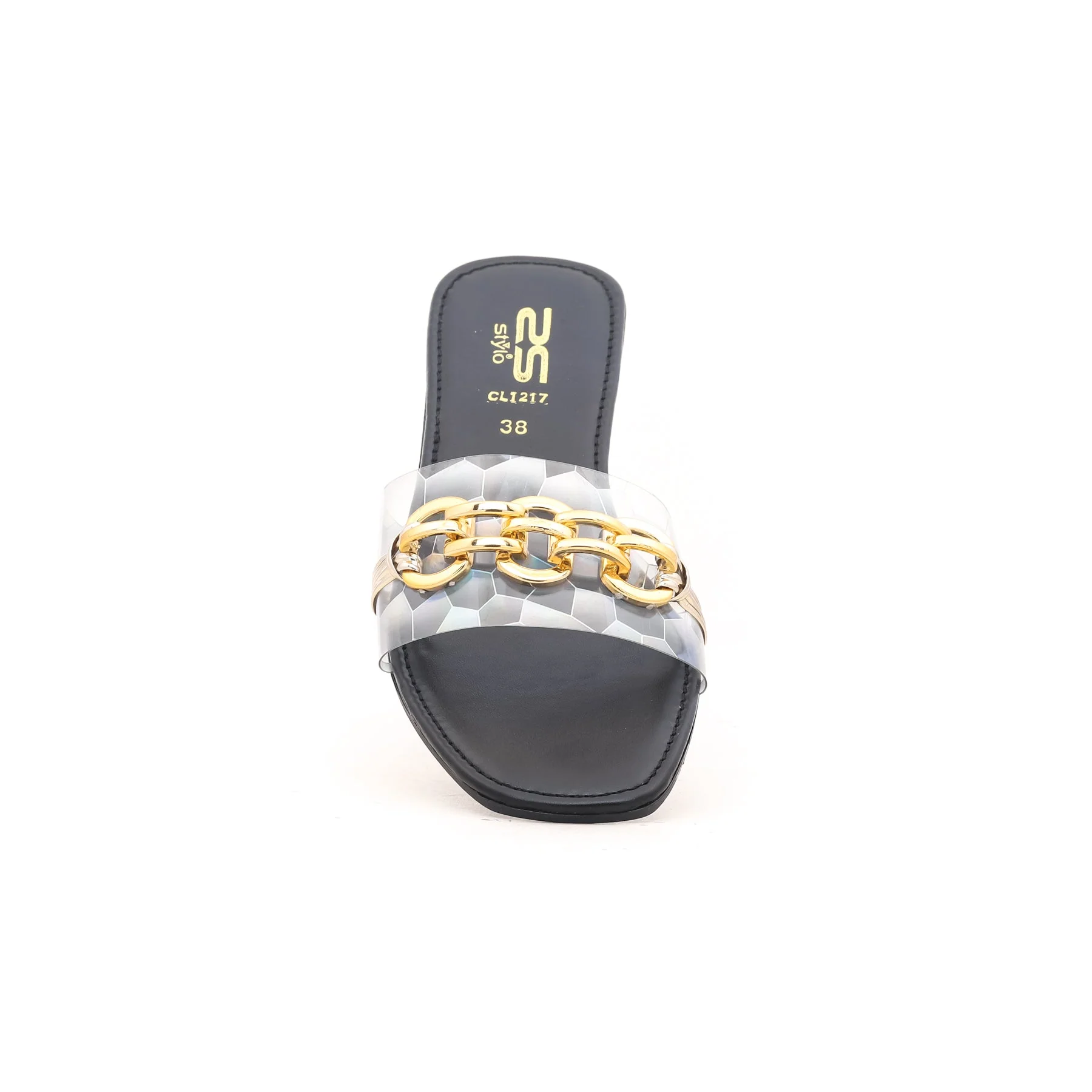 Black Casual Slipper CL1217 - Image 3