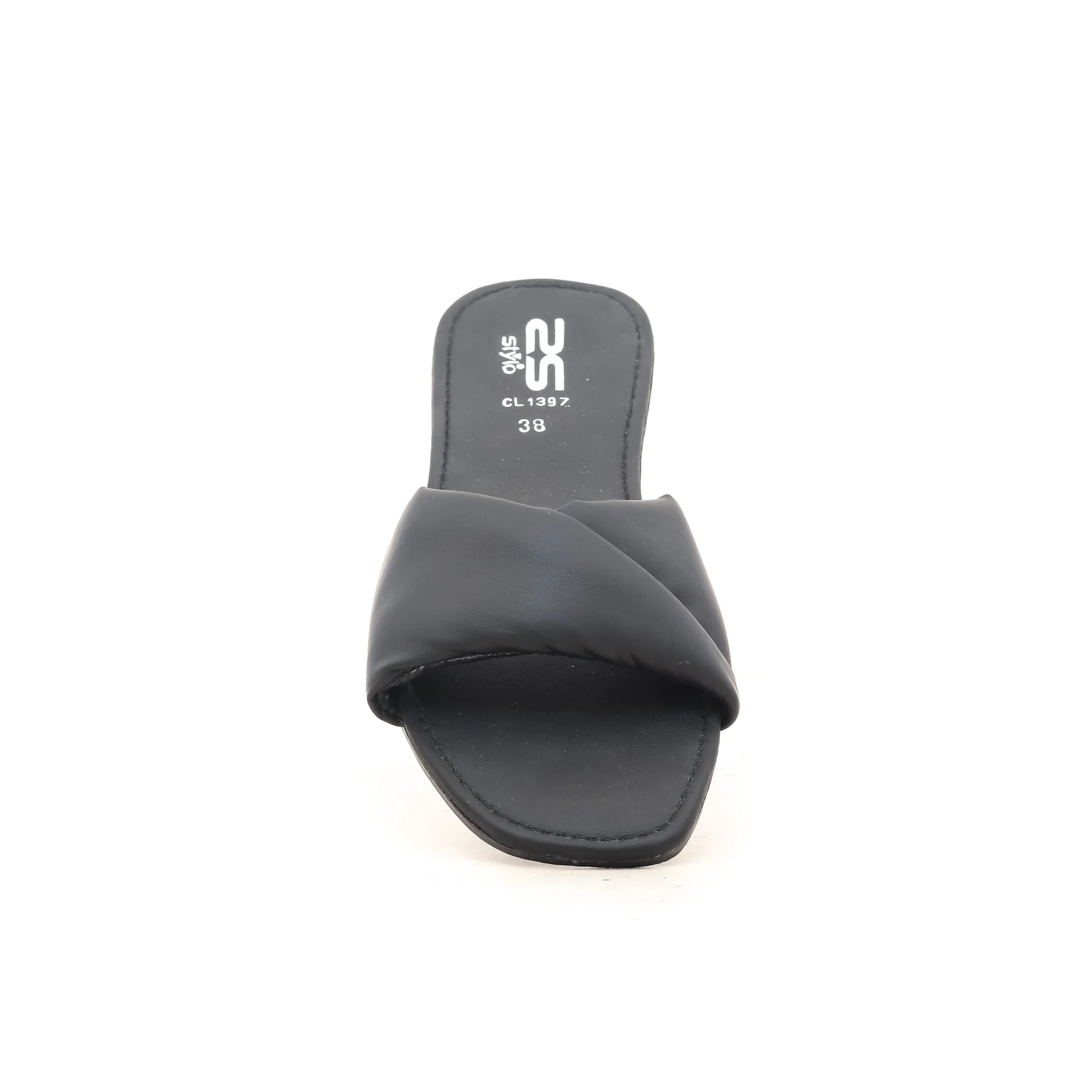 Black Casual Slipper CL1397 - Image 3