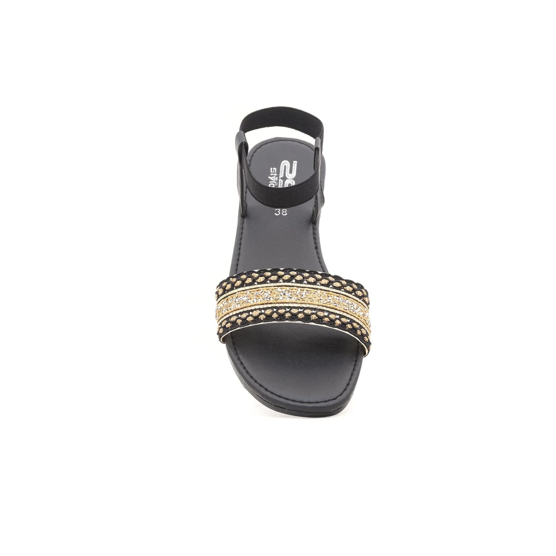 Black Casual Slipper CL1453 - Image 3
