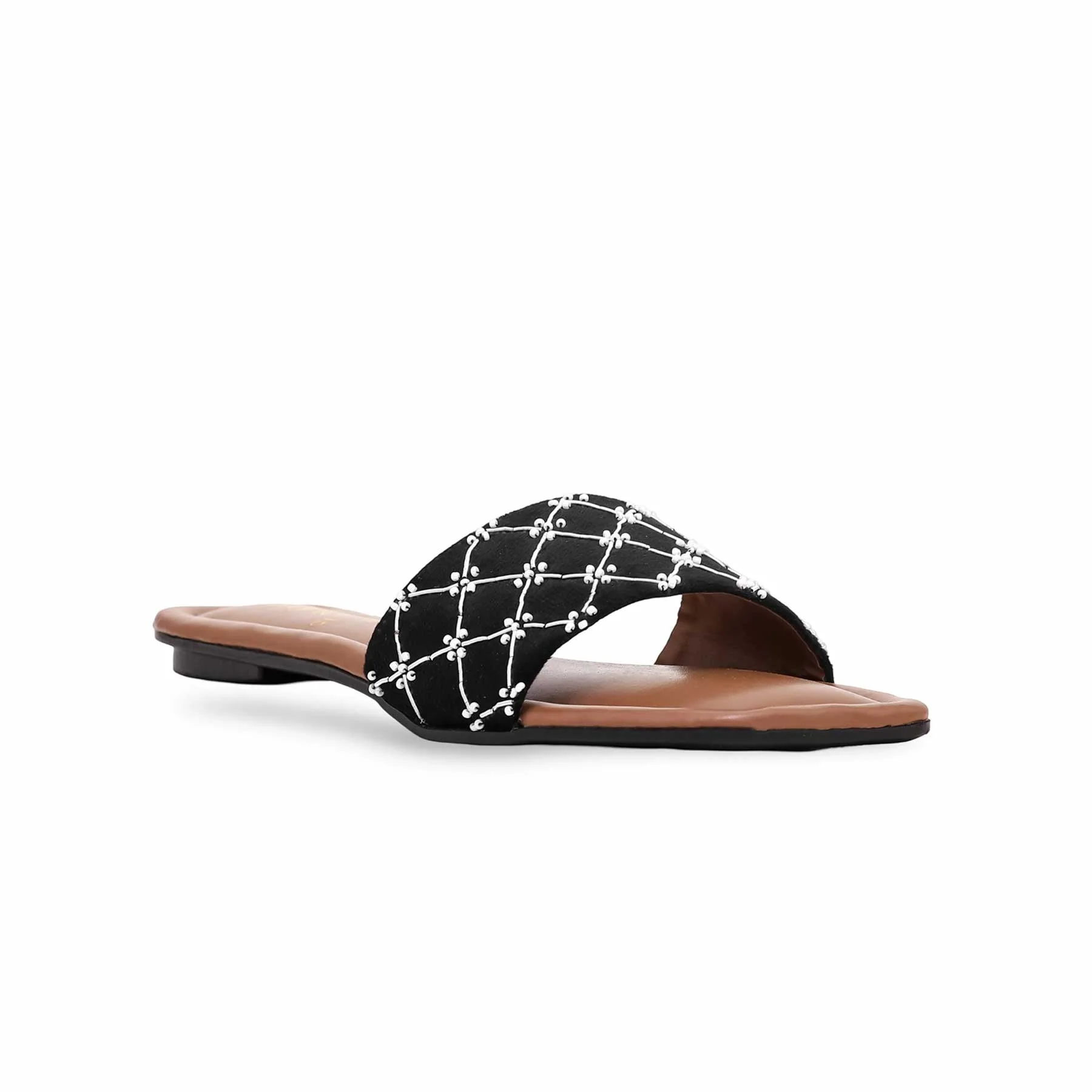 Black Casual Slipper CL1520 - Image 2